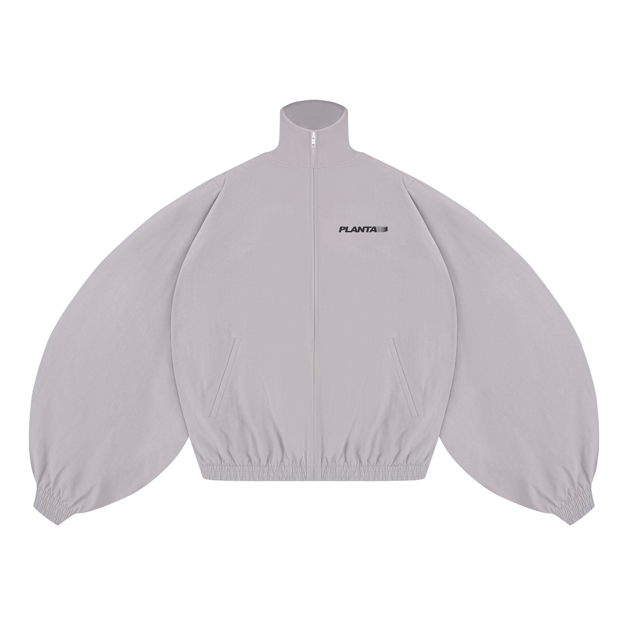CLARITY PUFFER TRACK JACKET GREY
