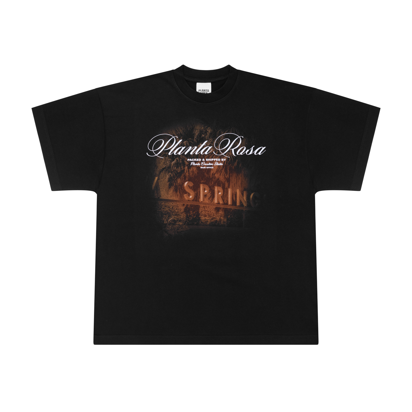 PALMS-DAWN T-SHIRT 220-BLACK VELVET