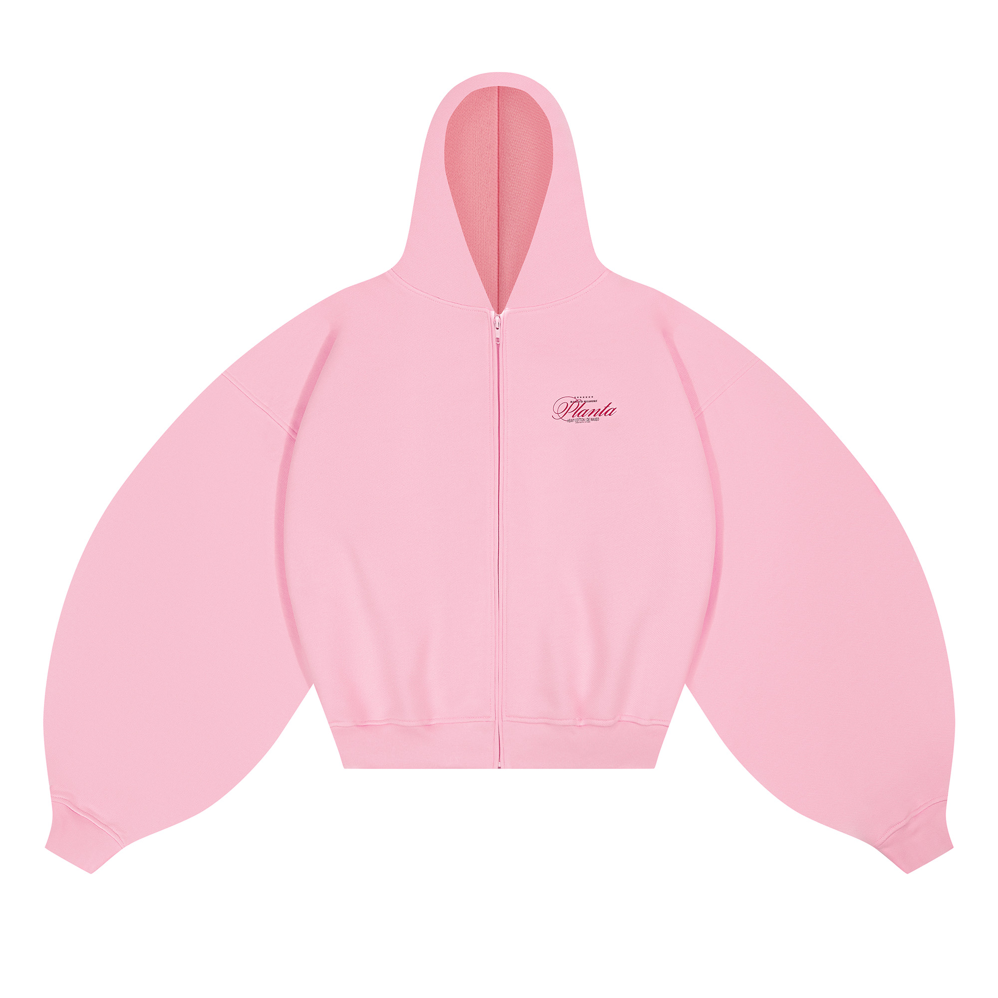 BUBBLE PLANTA ZIP HOODIE