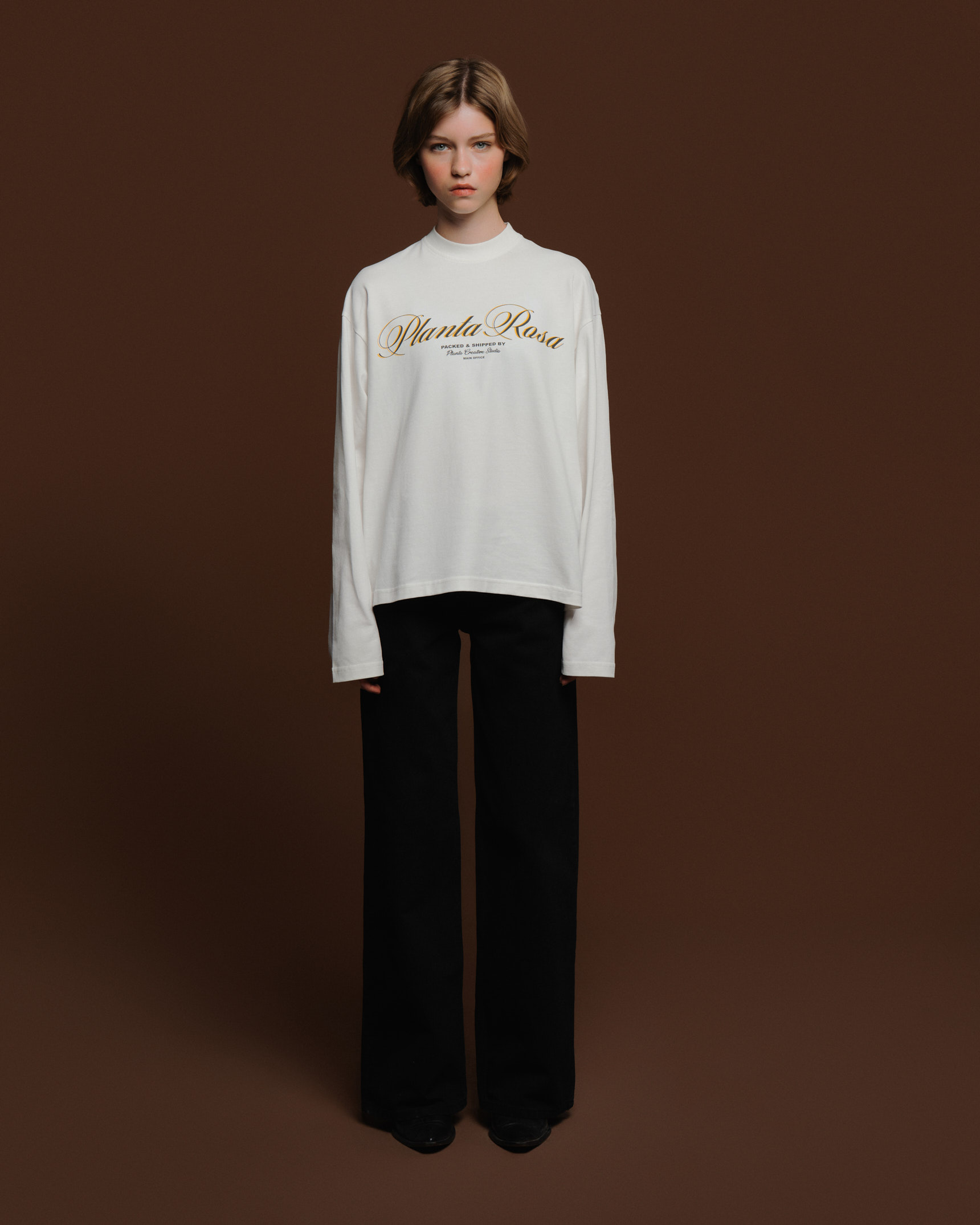 ITALIC-YELLOW LONG SLEEVE