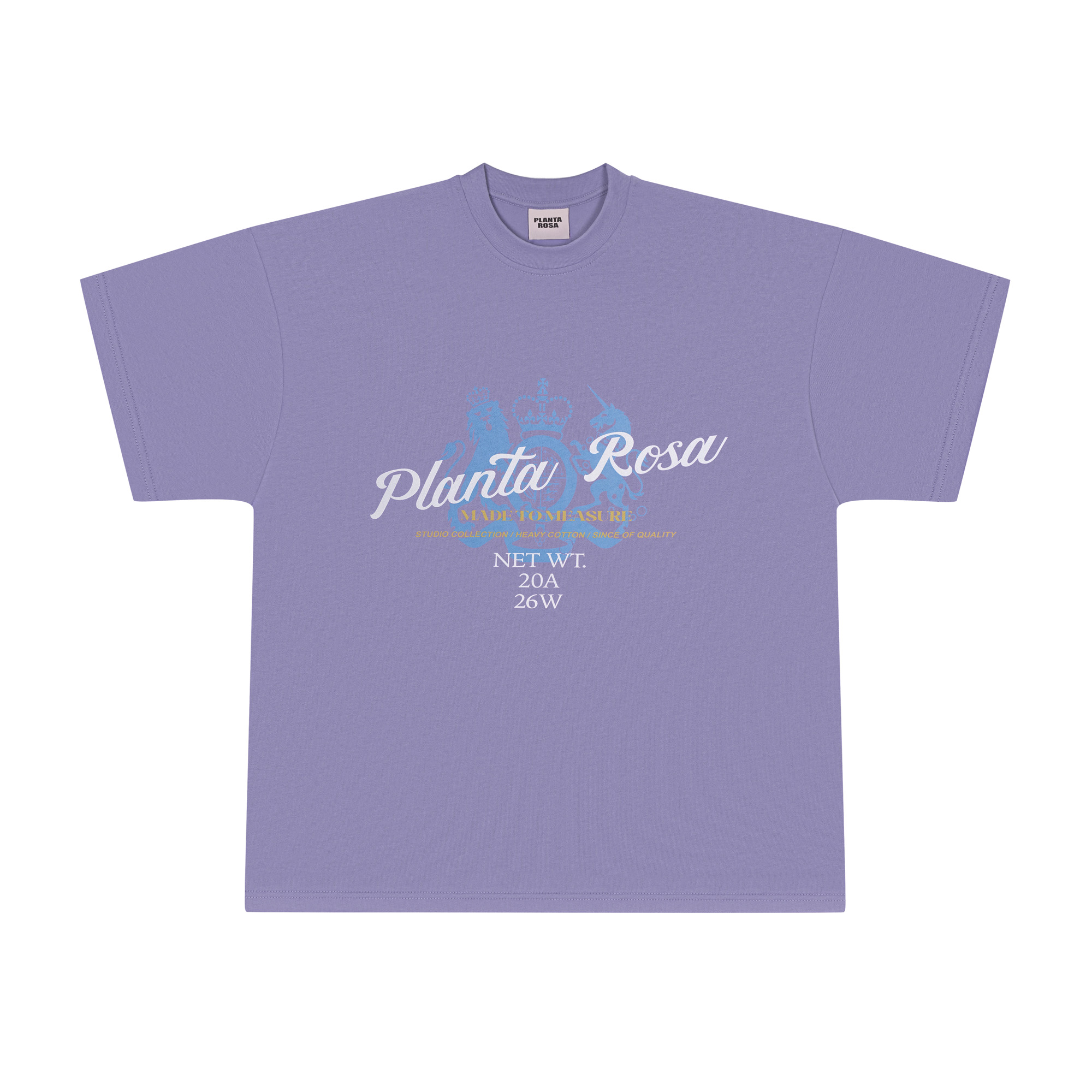 BLAZON CYAN T-SHIRT 220-TULIPVELVET