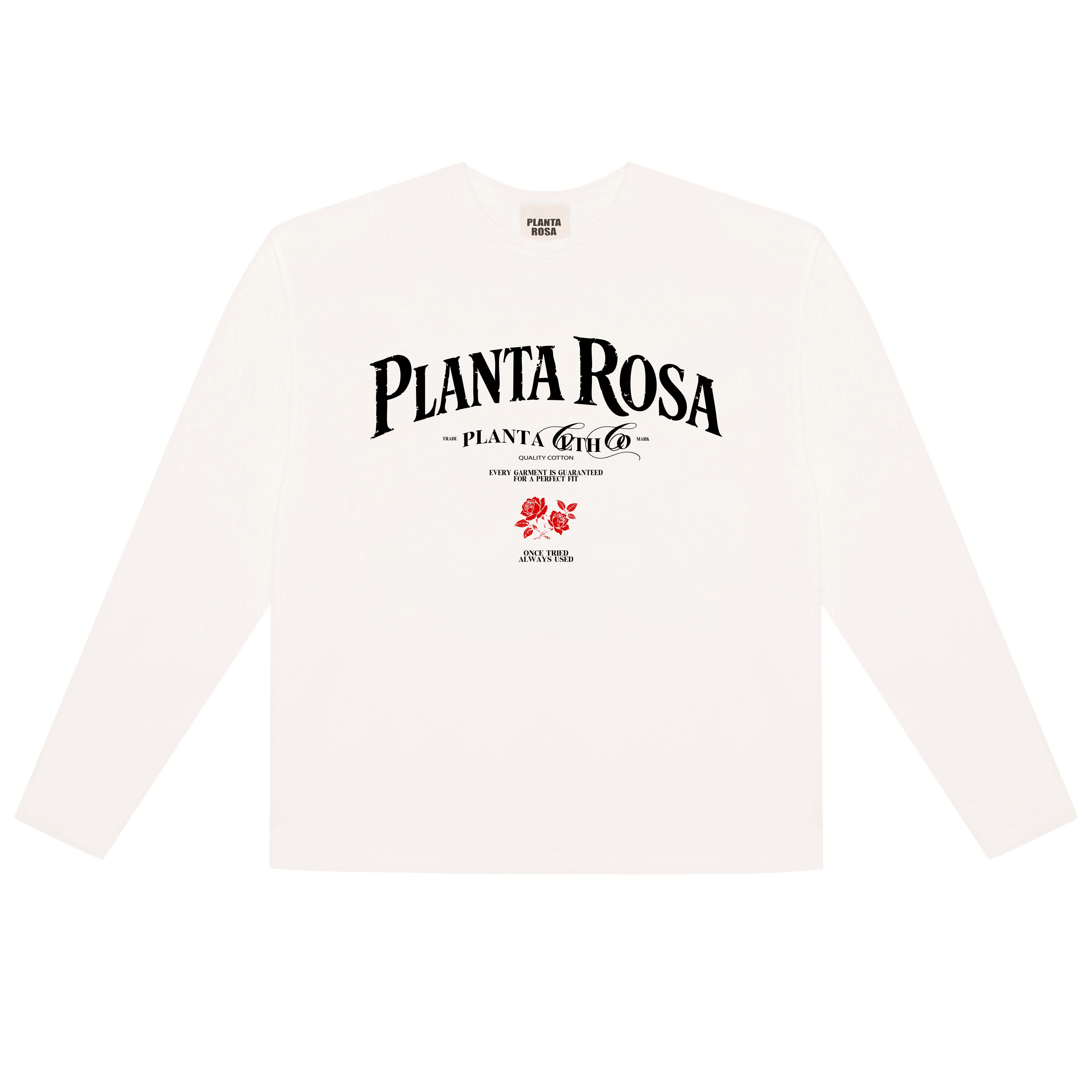ROSA-PARADISE LONG SLEEVE 250-VANILLA