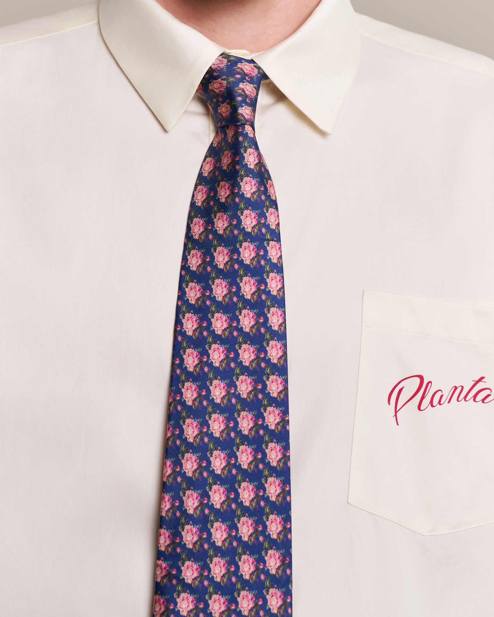 ROSE TIE BLUE