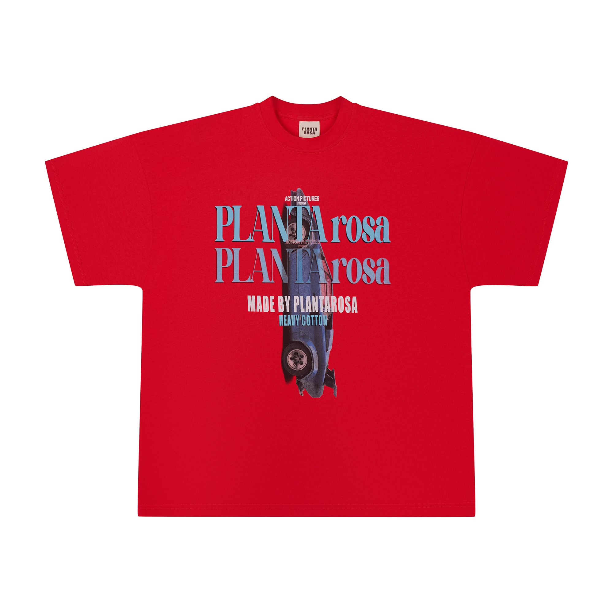 PITSTOP-BLUE T-SHIRT 220-RUBICONDO