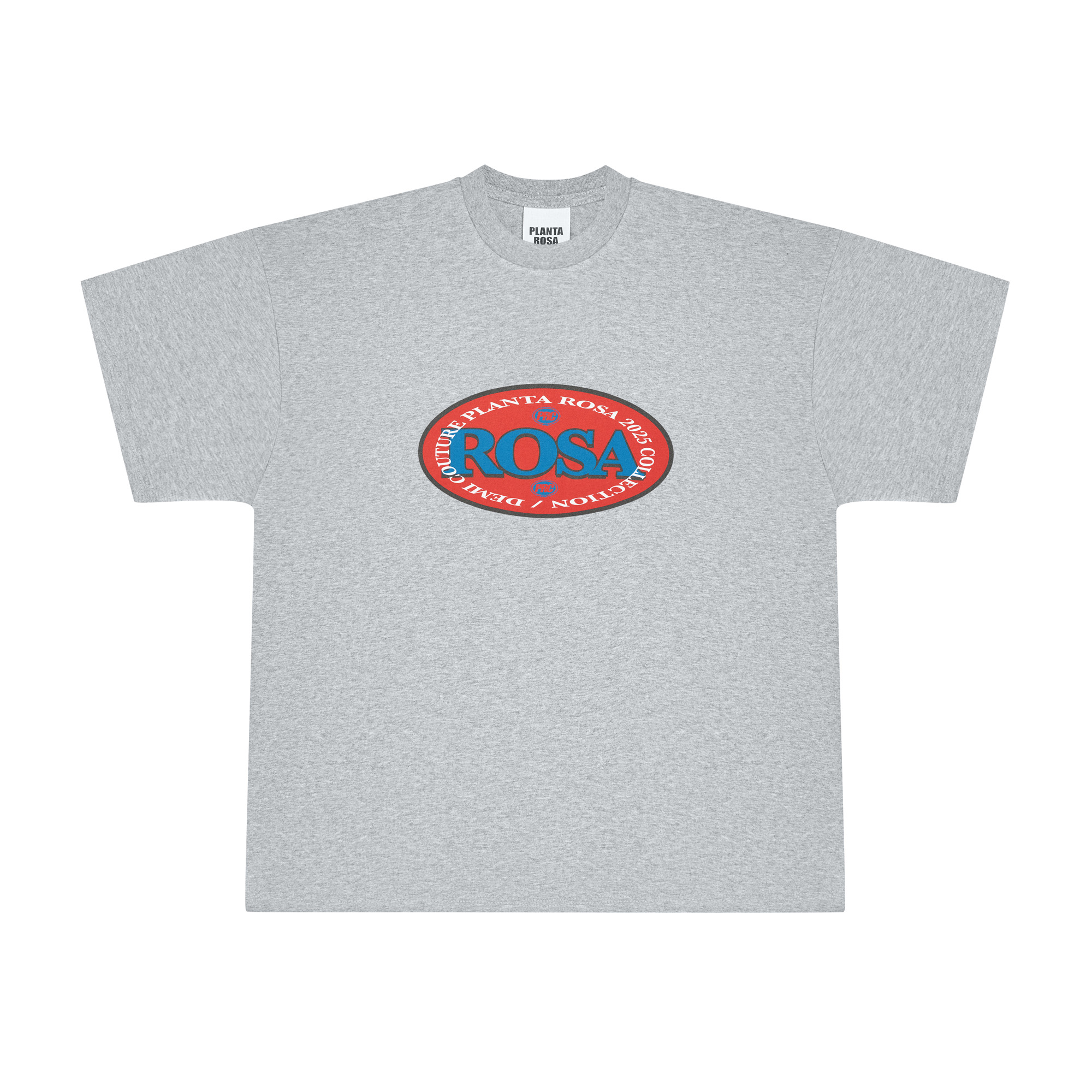 ROSA RED T-SHIRT 300-GREY VELVET