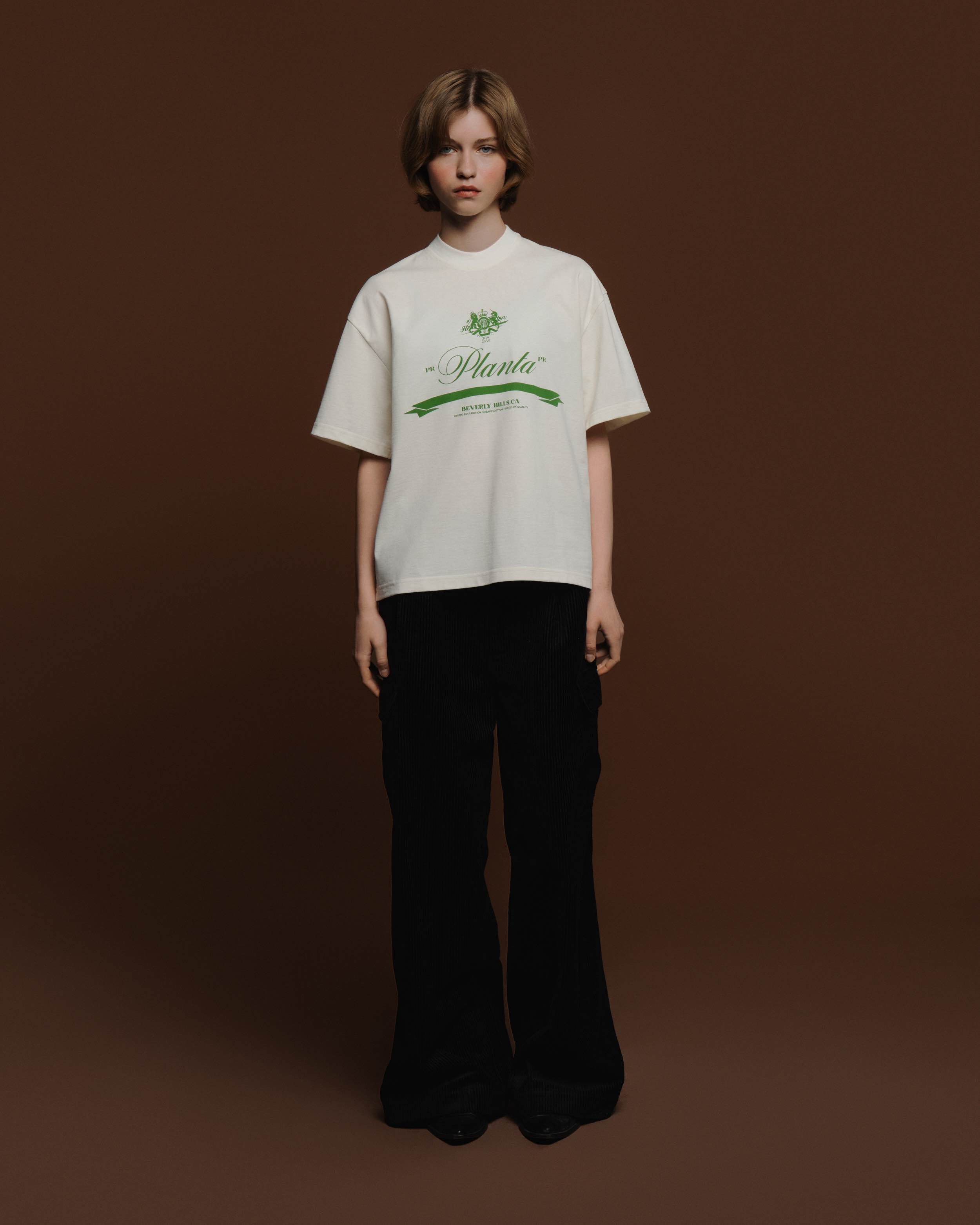 ANNOUNCEMENT GREEN T-SHIRT