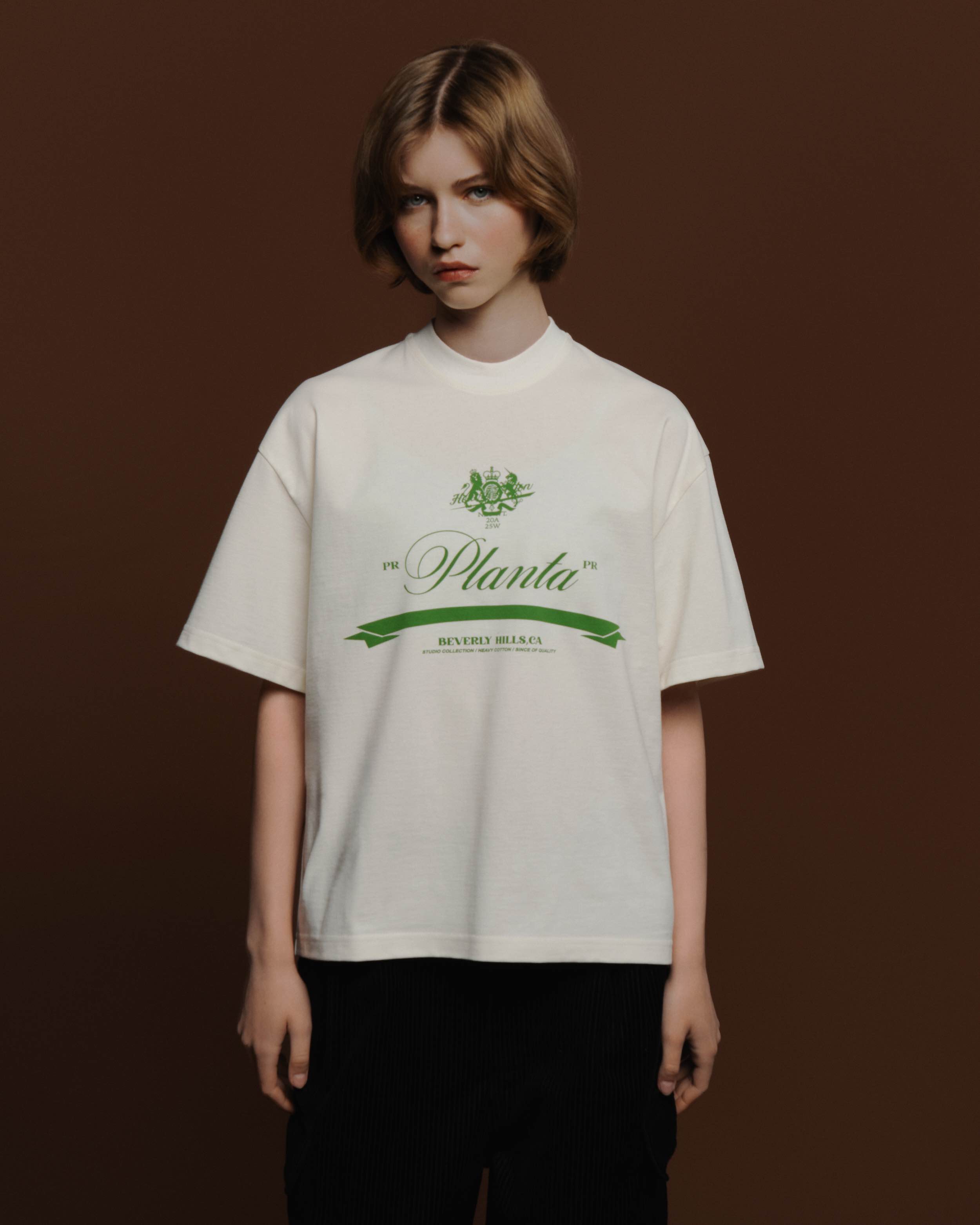 ANNOUNCEMENT GREEN T-SHIRT