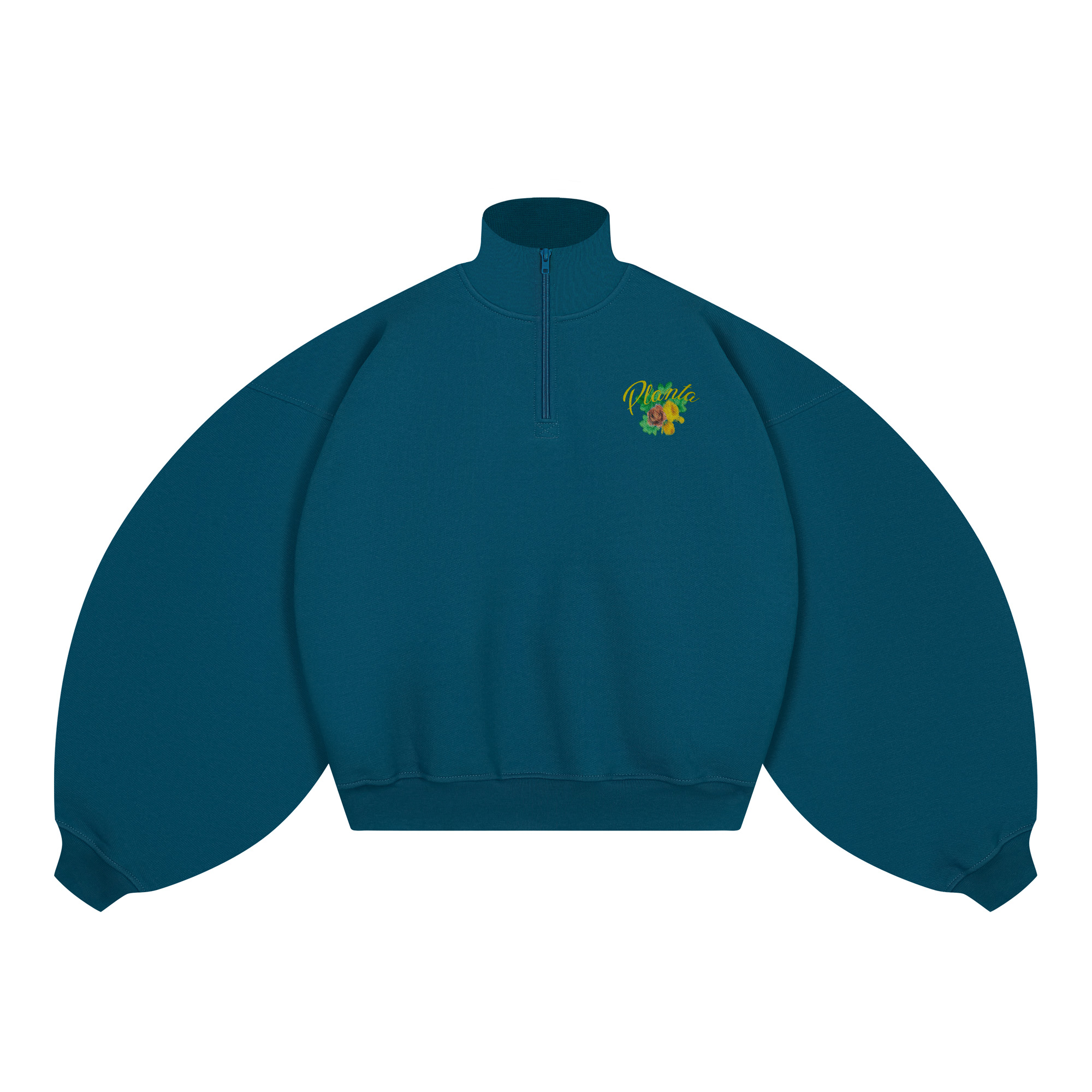 FLOWERS ANORAK 470-OCEANBLUE