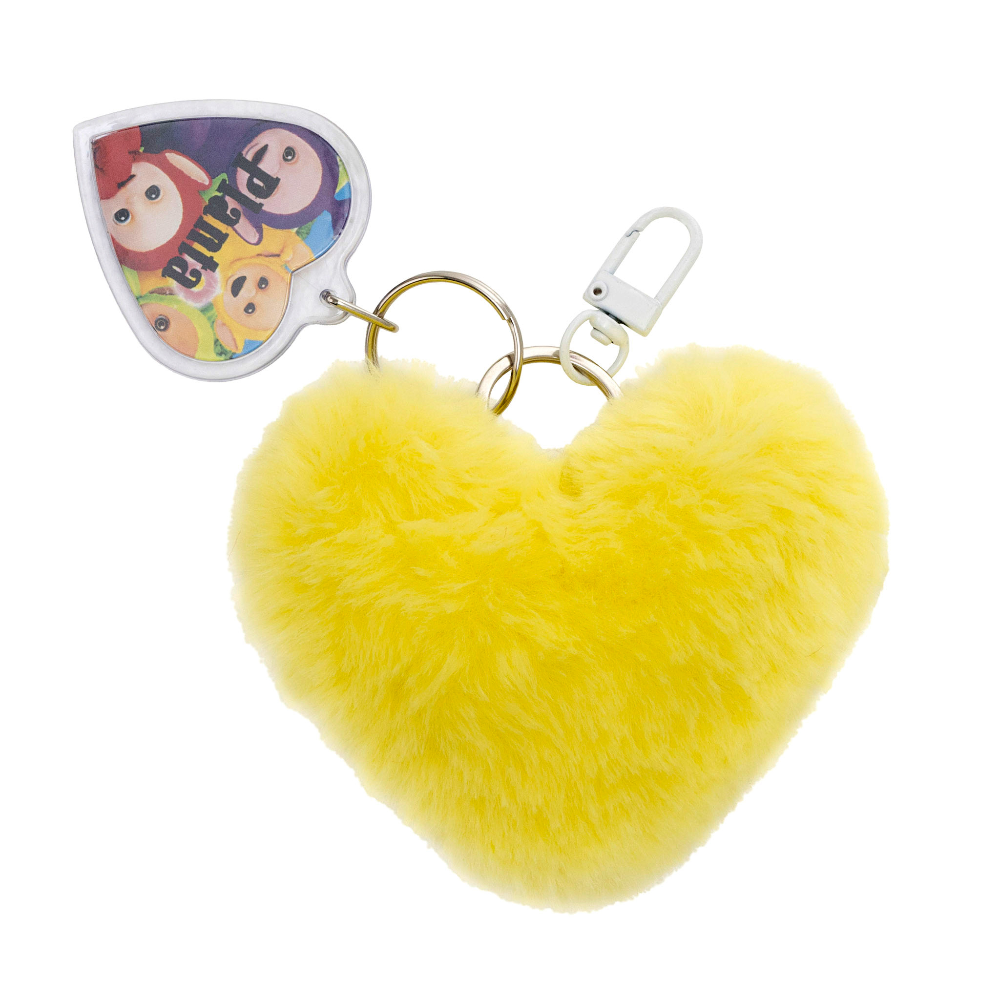 HEART KEYCHAIN YELLOW