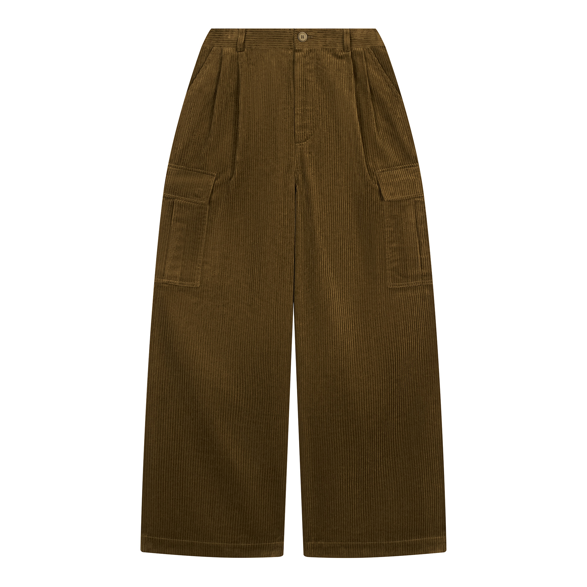 CARGO PANTS - 320 OLIVE VELVET