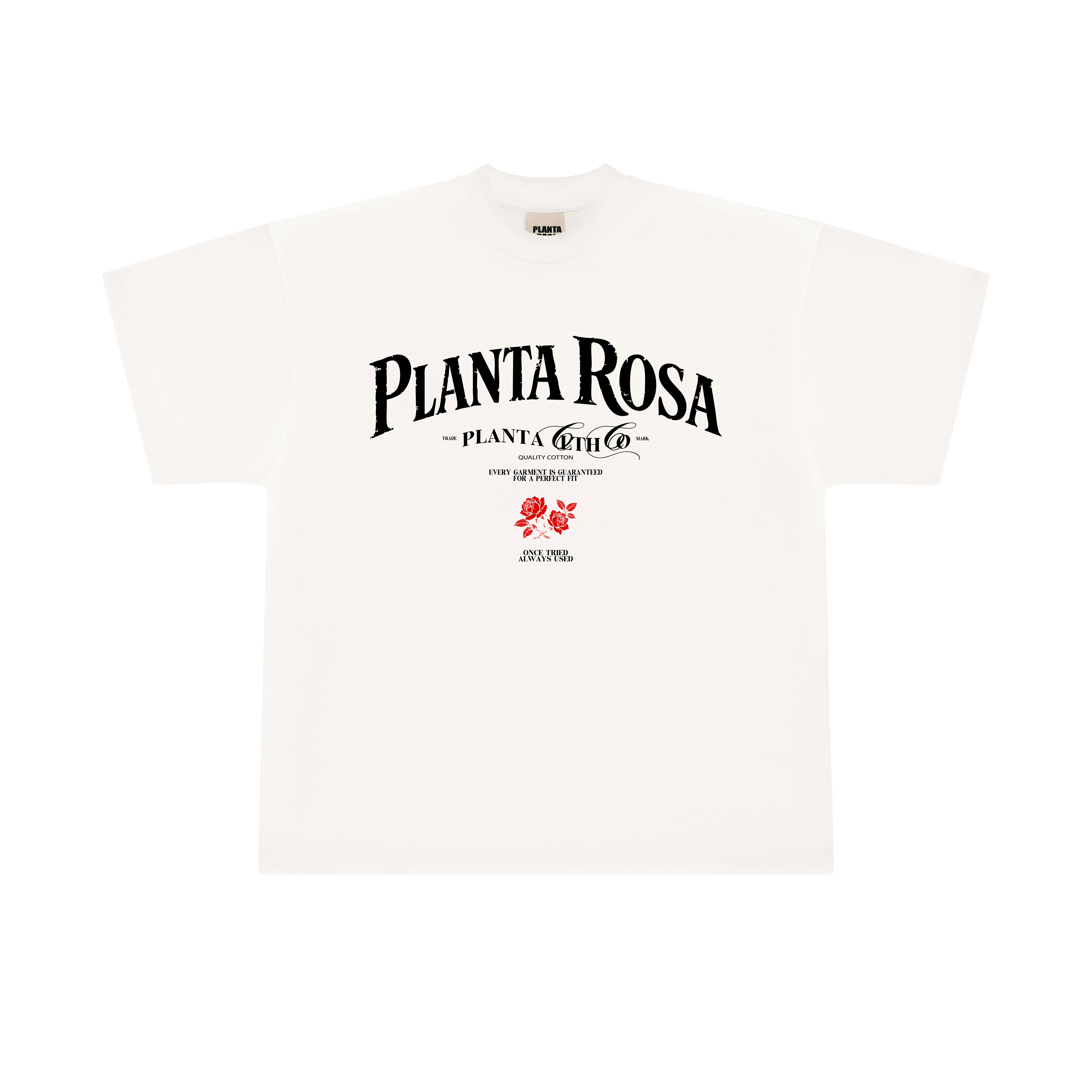ROSA-PARADISE T-SHIRT 250-VANILLA