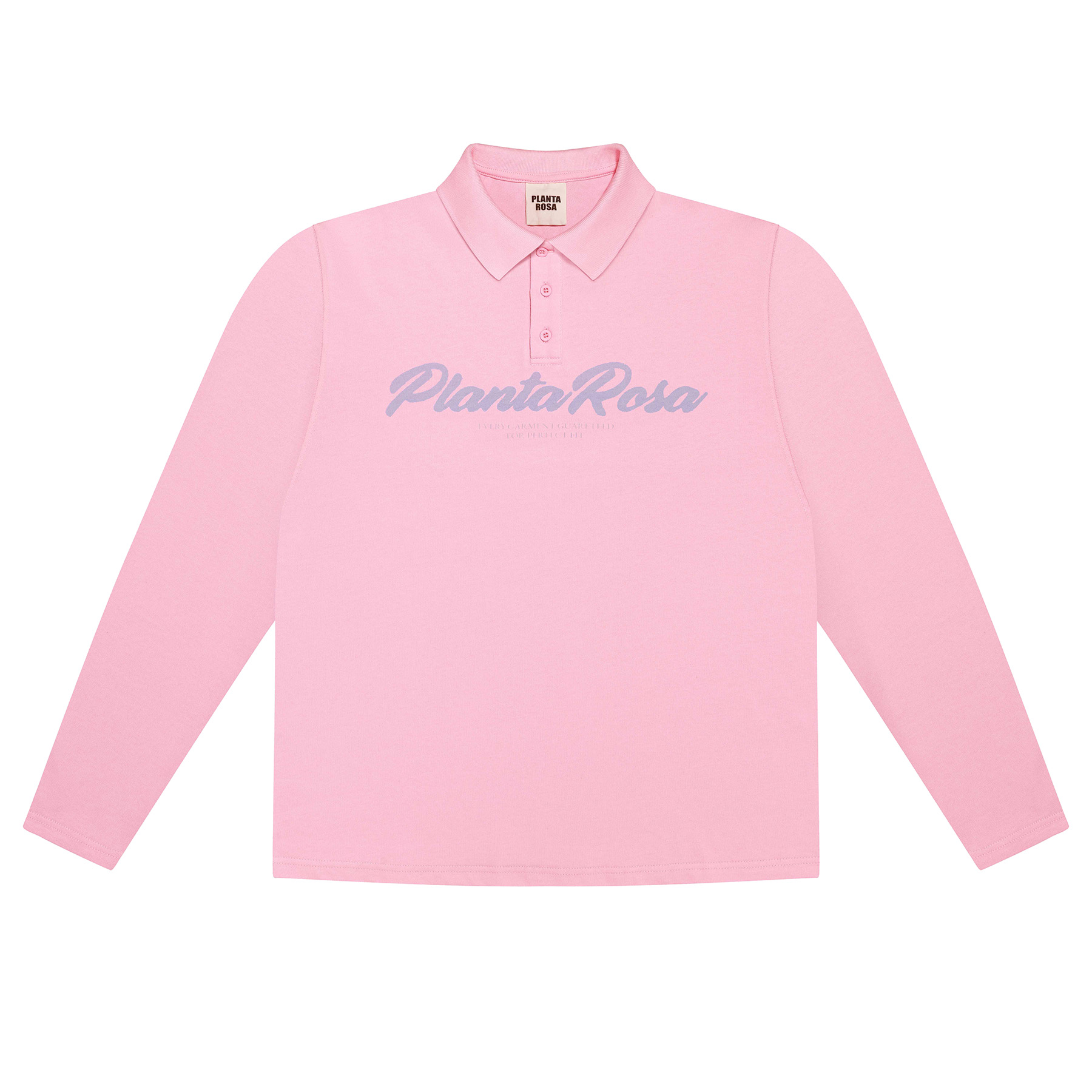 CARTOONISH POLO LONG SLEEVE  220-PINK