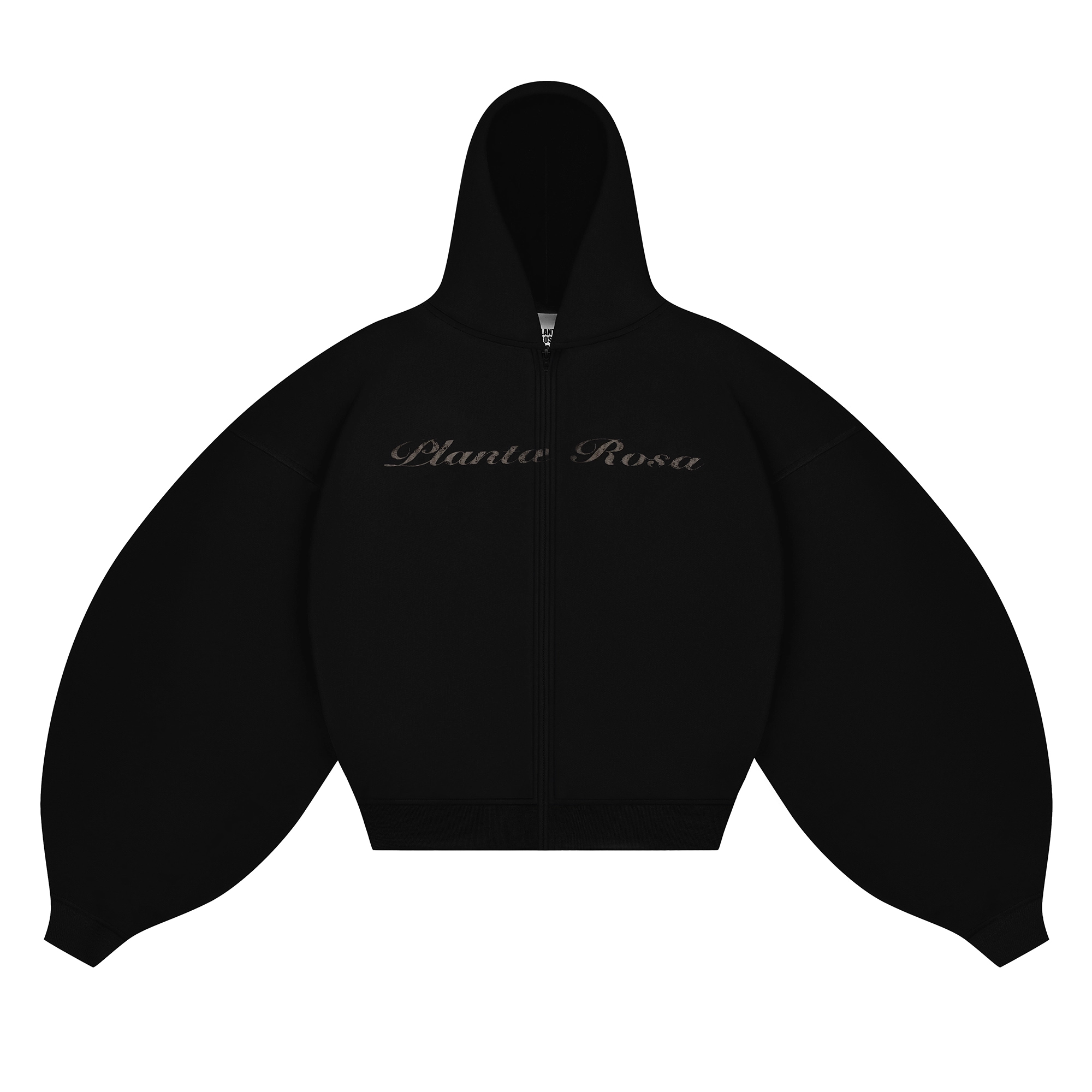 SAORISE ZIP HOODIE 470-BLACK
