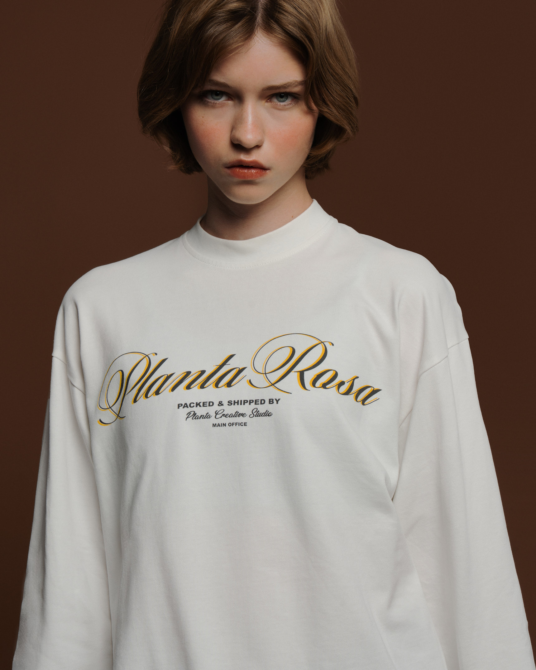 ITALIC-YELLOW LONG SLEEVE