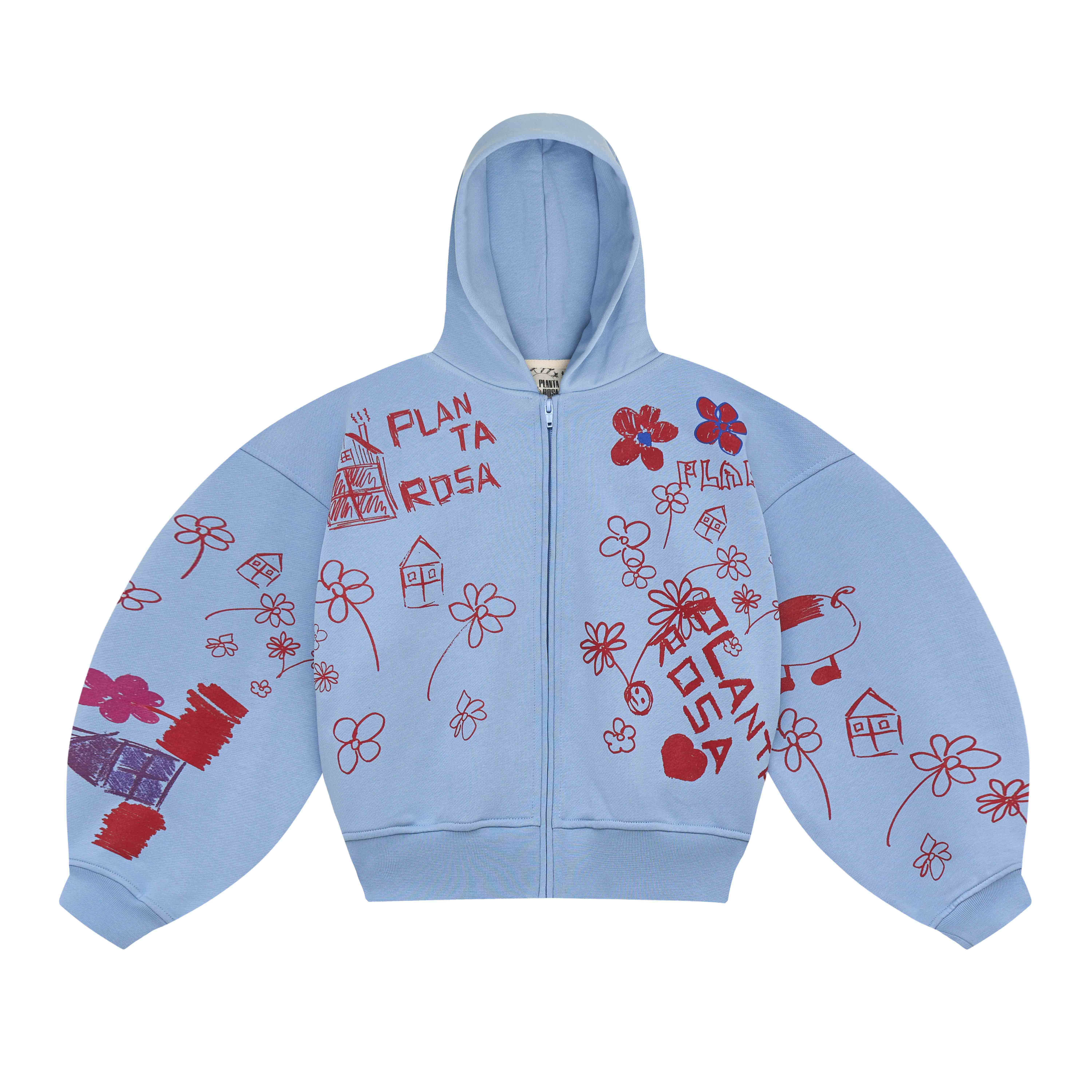 SWEAT À CAPUCHE ZIPPÉ POUR ENFANTS