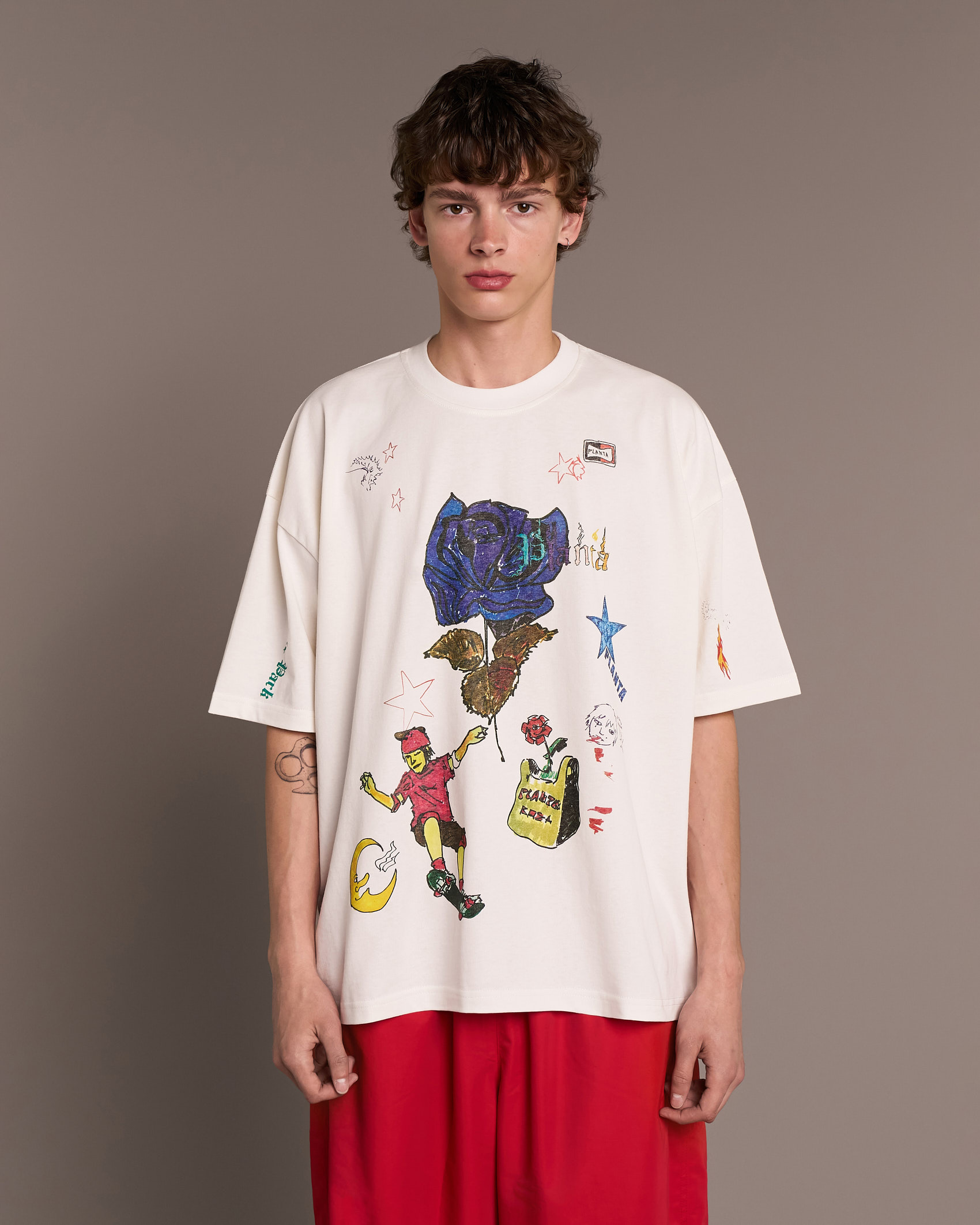 SKATEBLUE-ROSE T-SHIRT