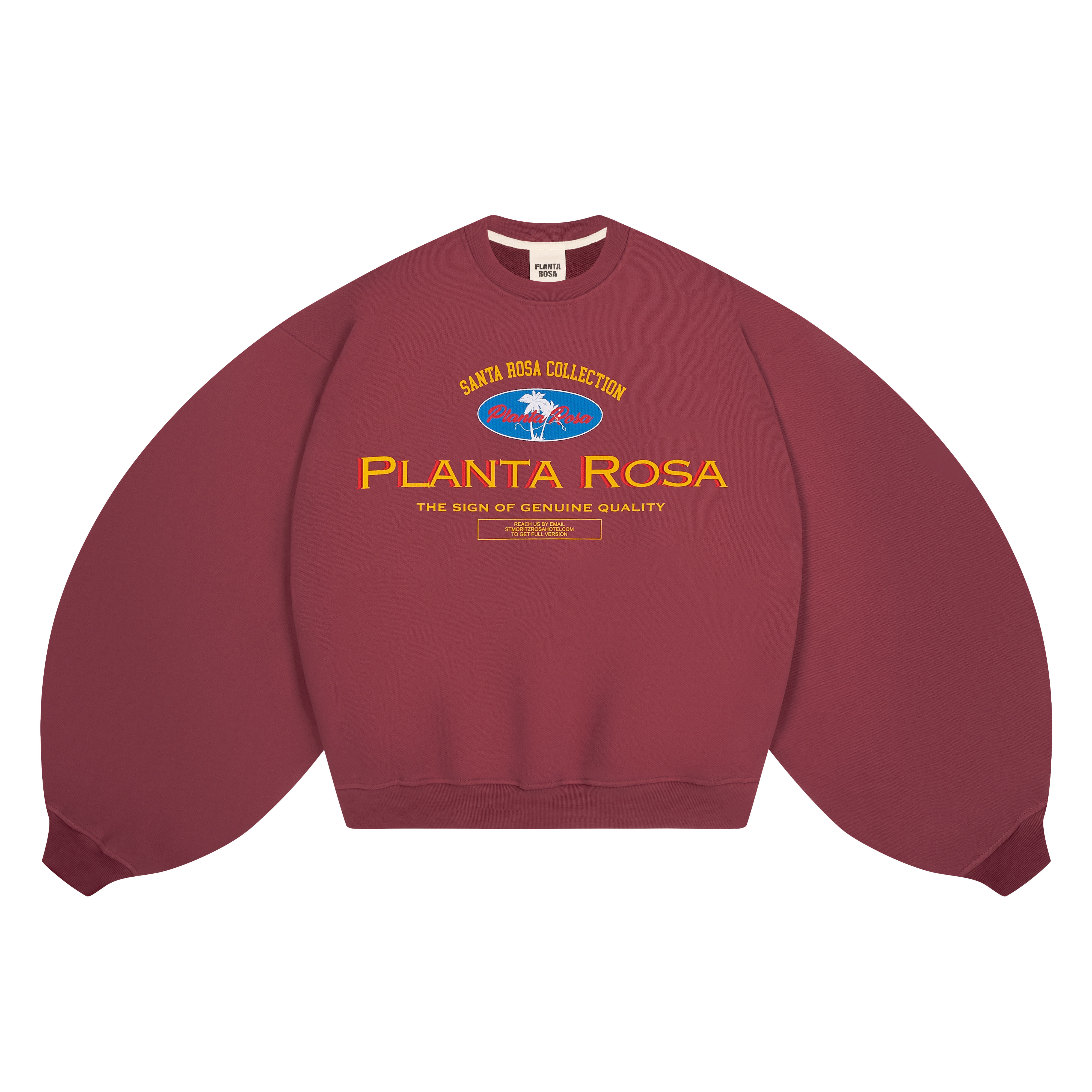 INFINITY  SWEATSHIRT 470-WINE VELVET