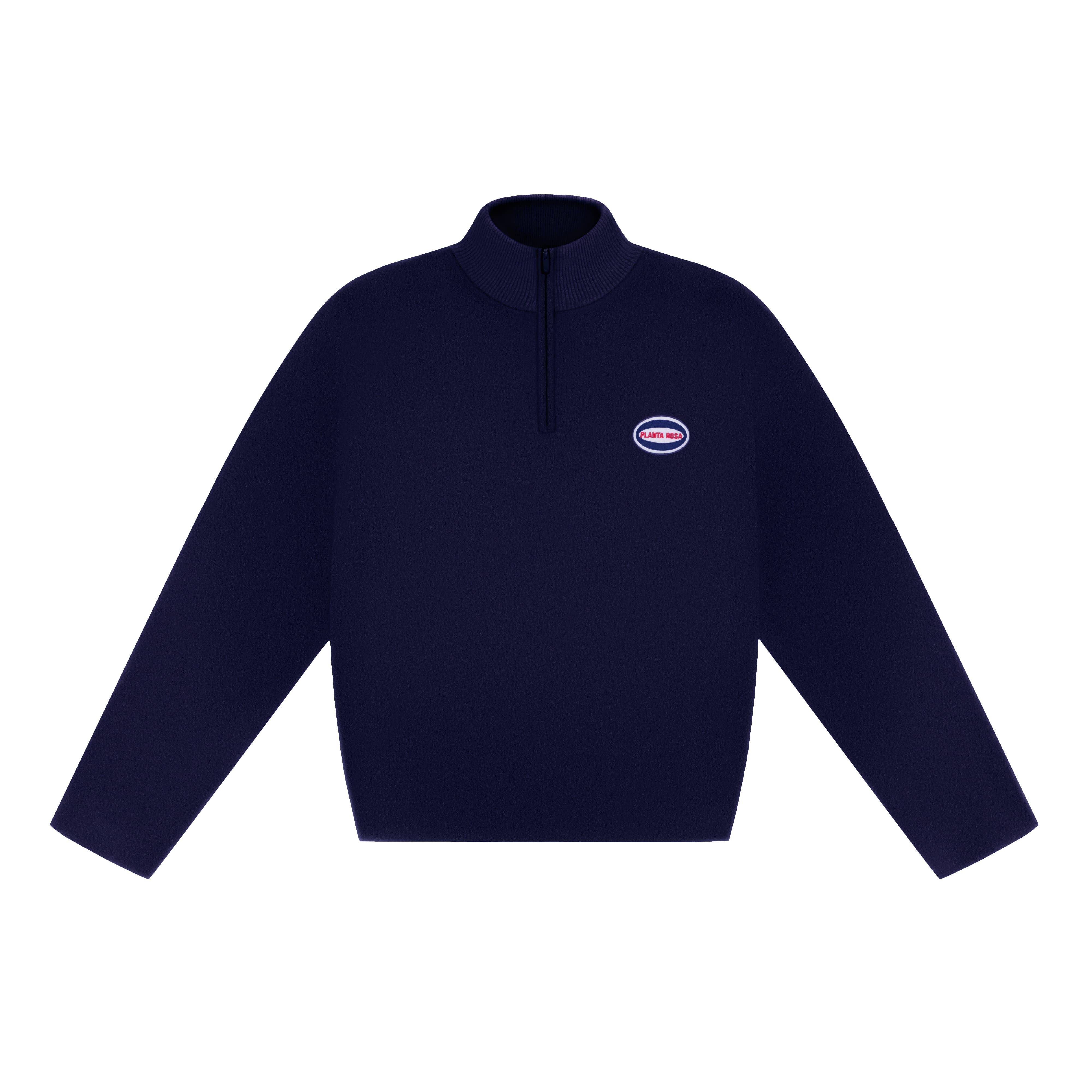 ANORAK KNITWEAR - NAVYBLUE