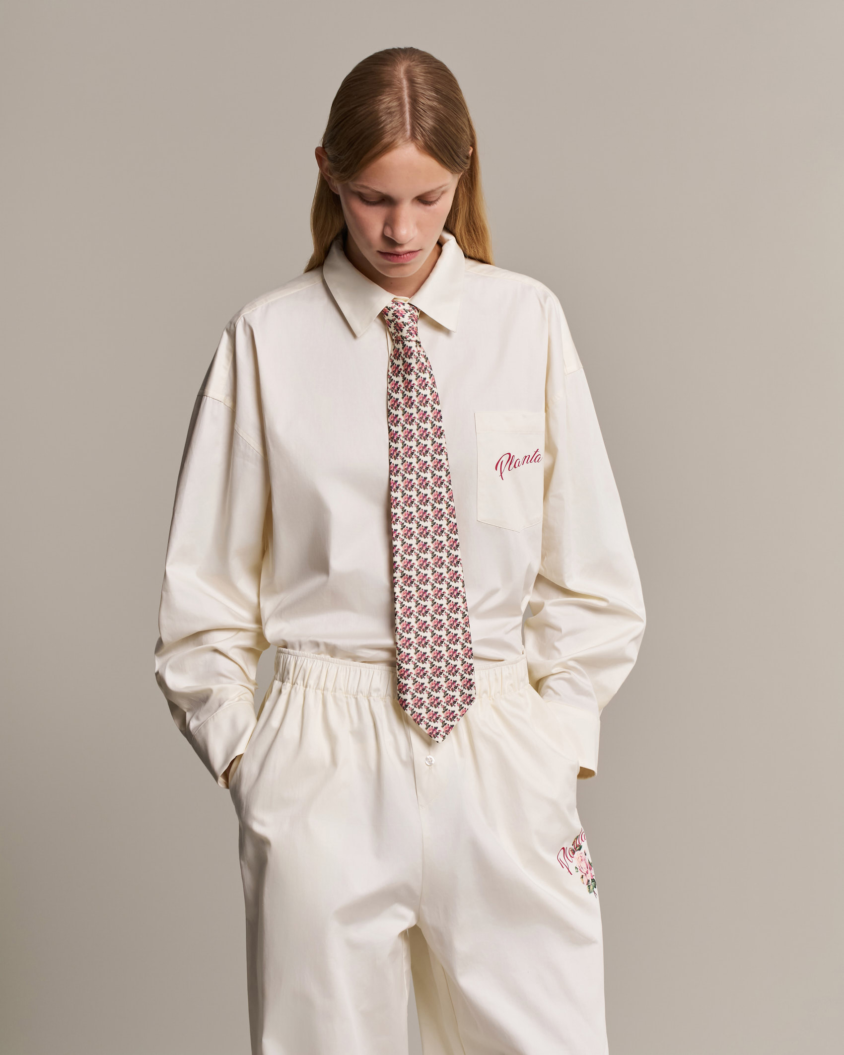 ROSE TIE BEIGE