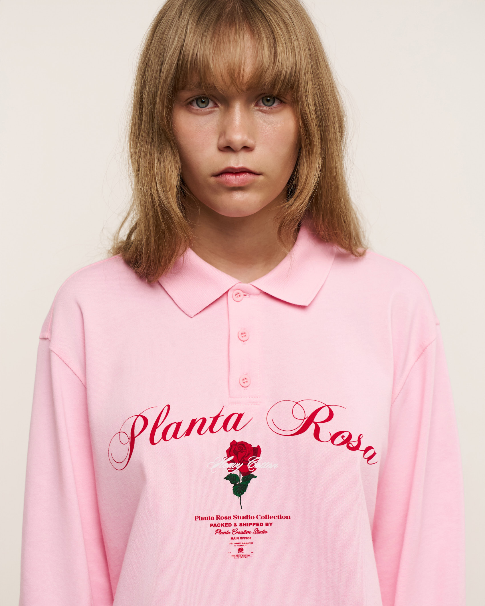 ROSE POLO LONG SLEEVE