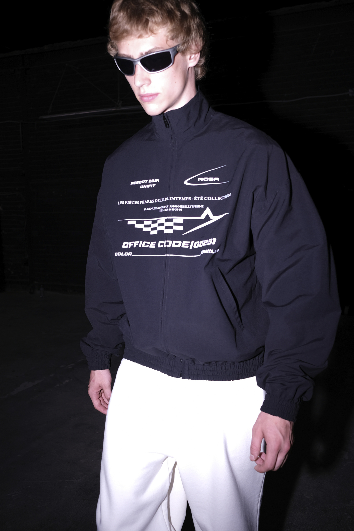 OFFICE TRACK JACKET PUFFER