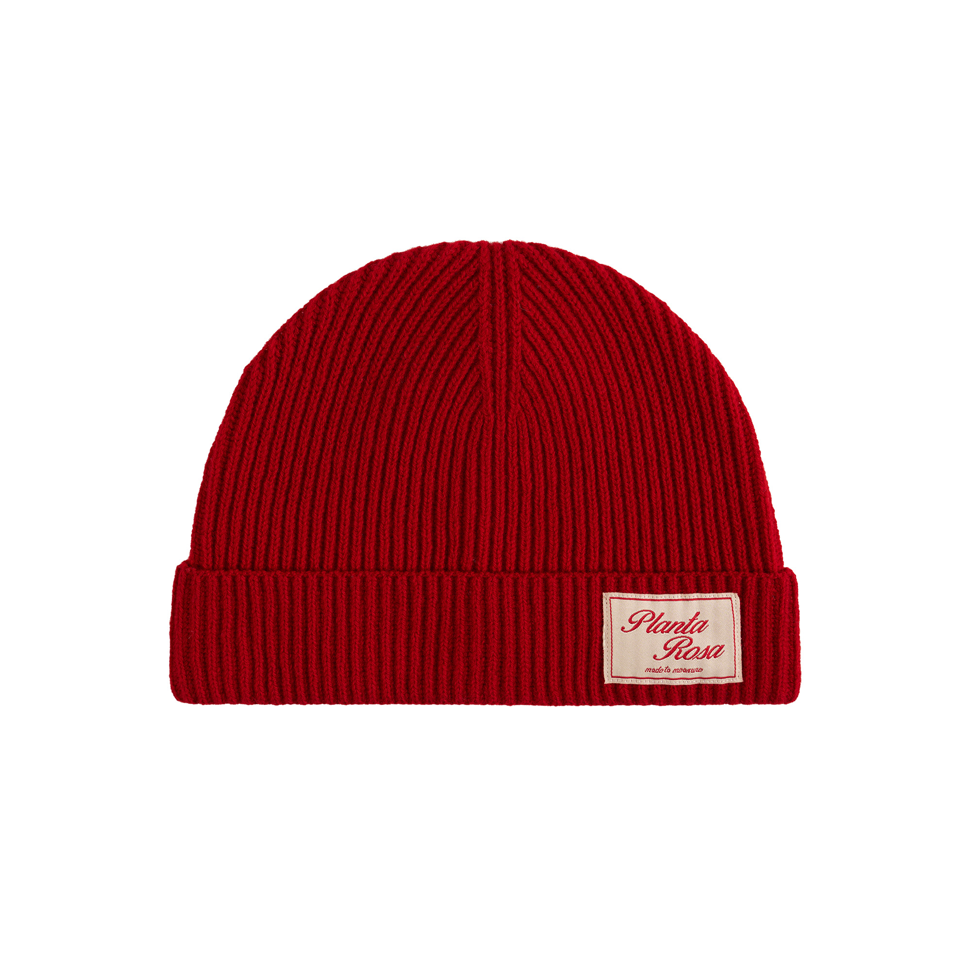 KNITTED HAT - RED