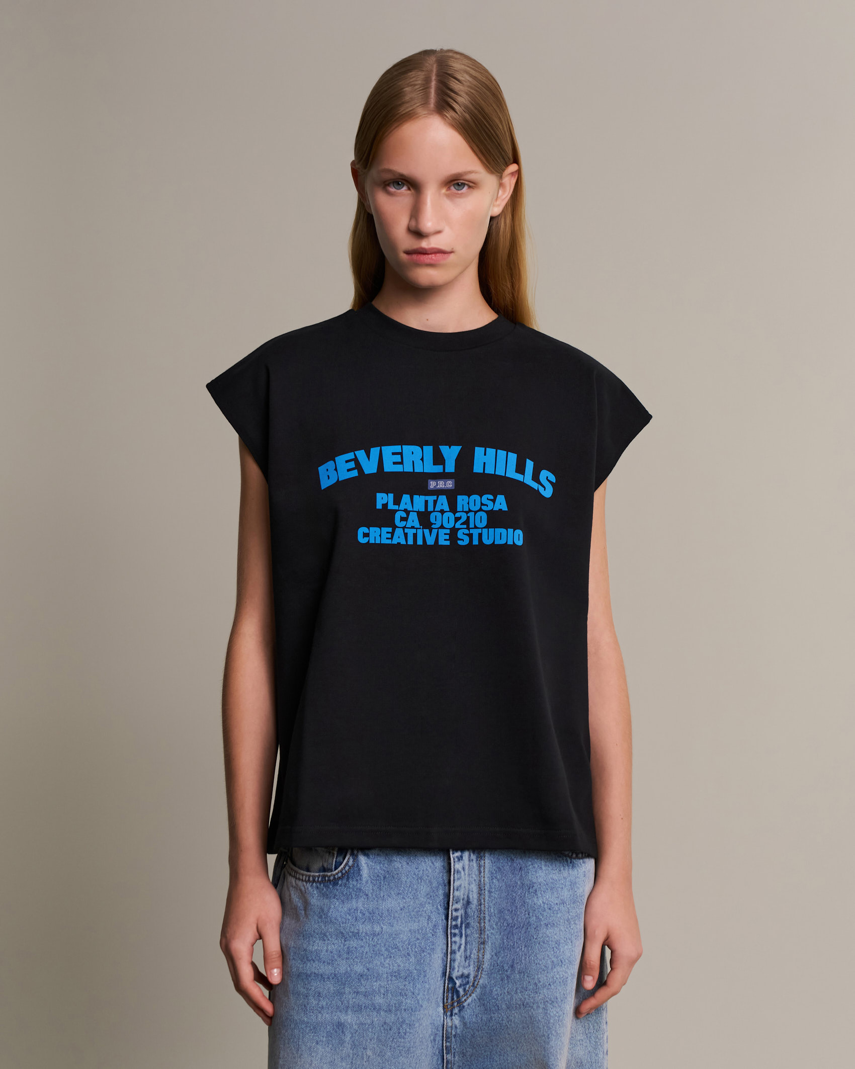 BEVERLY-BLUE T-SHIRT