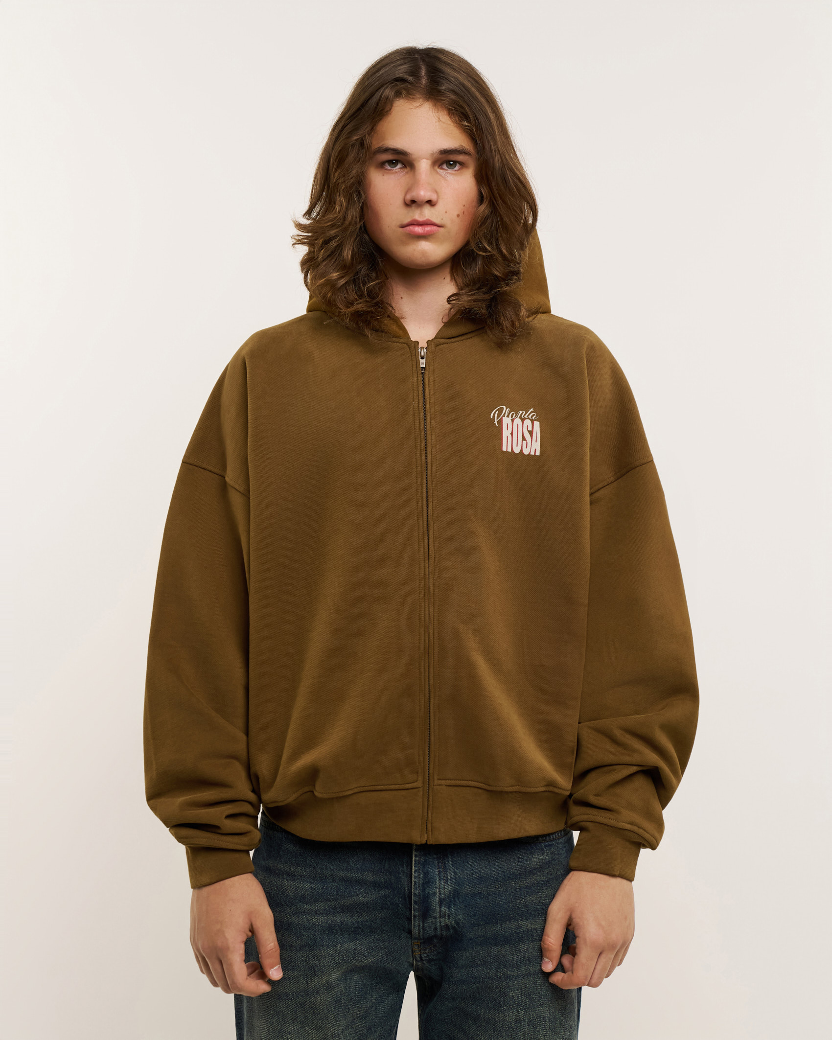 GOLD-TIME ZIP HOODIE