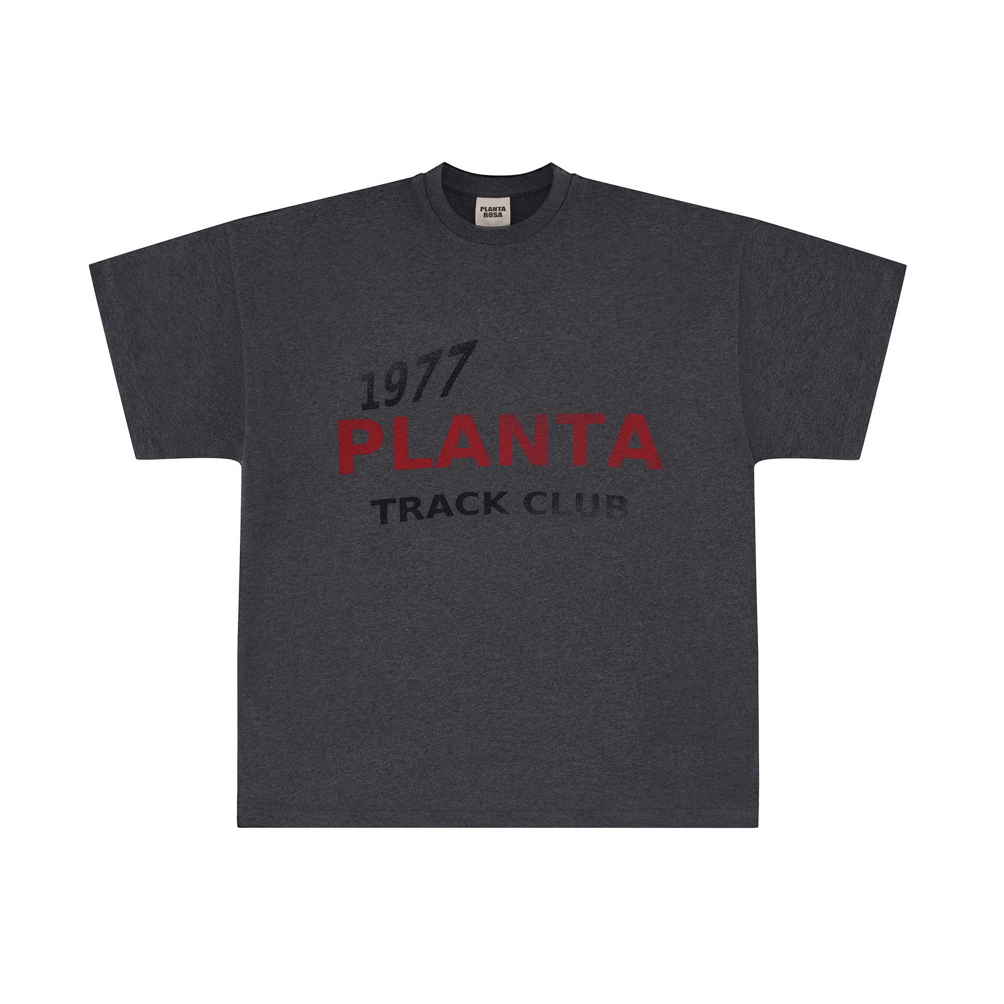 TRACK-CLUB T-SHIRT 220-DARKGREY VELVET
