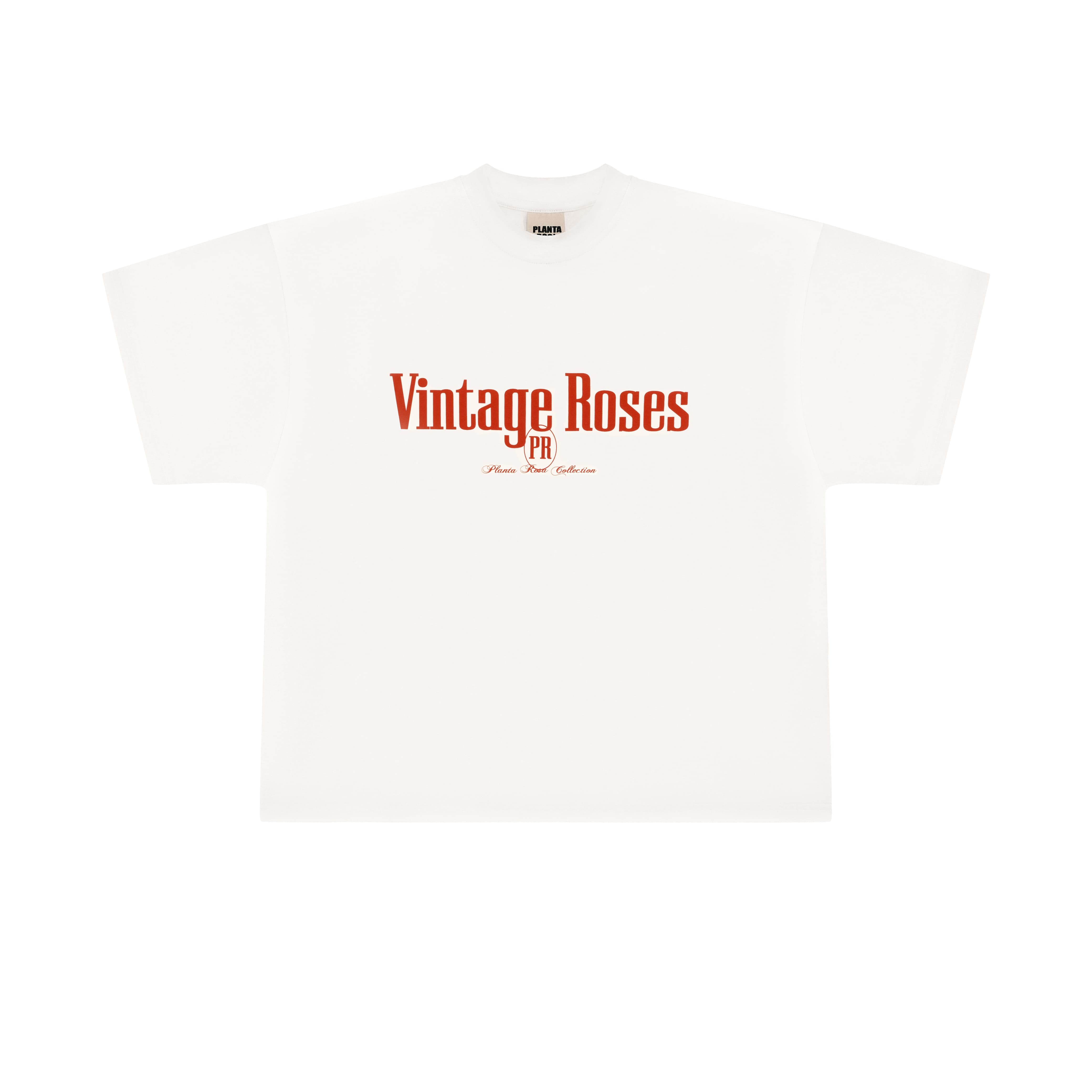 VINTAGE-ROSES T-SHIRT 220-VANILLA VELVET