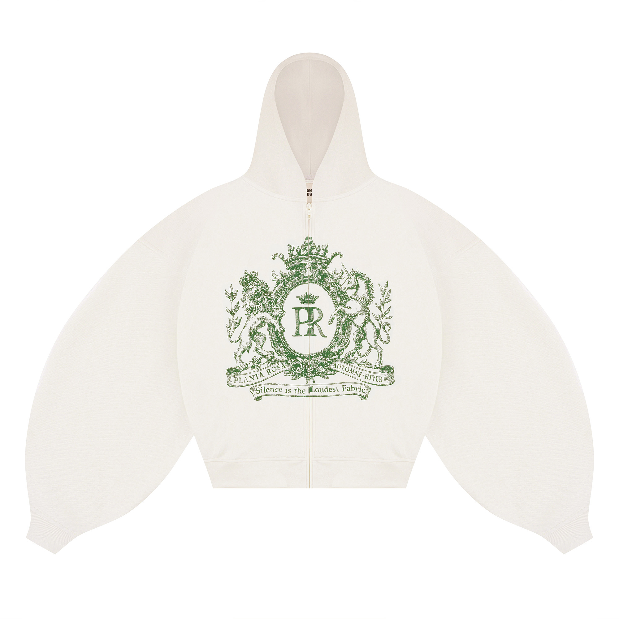 VINTAGEONE ZIP HOODIE 470-VANILLAVELVET