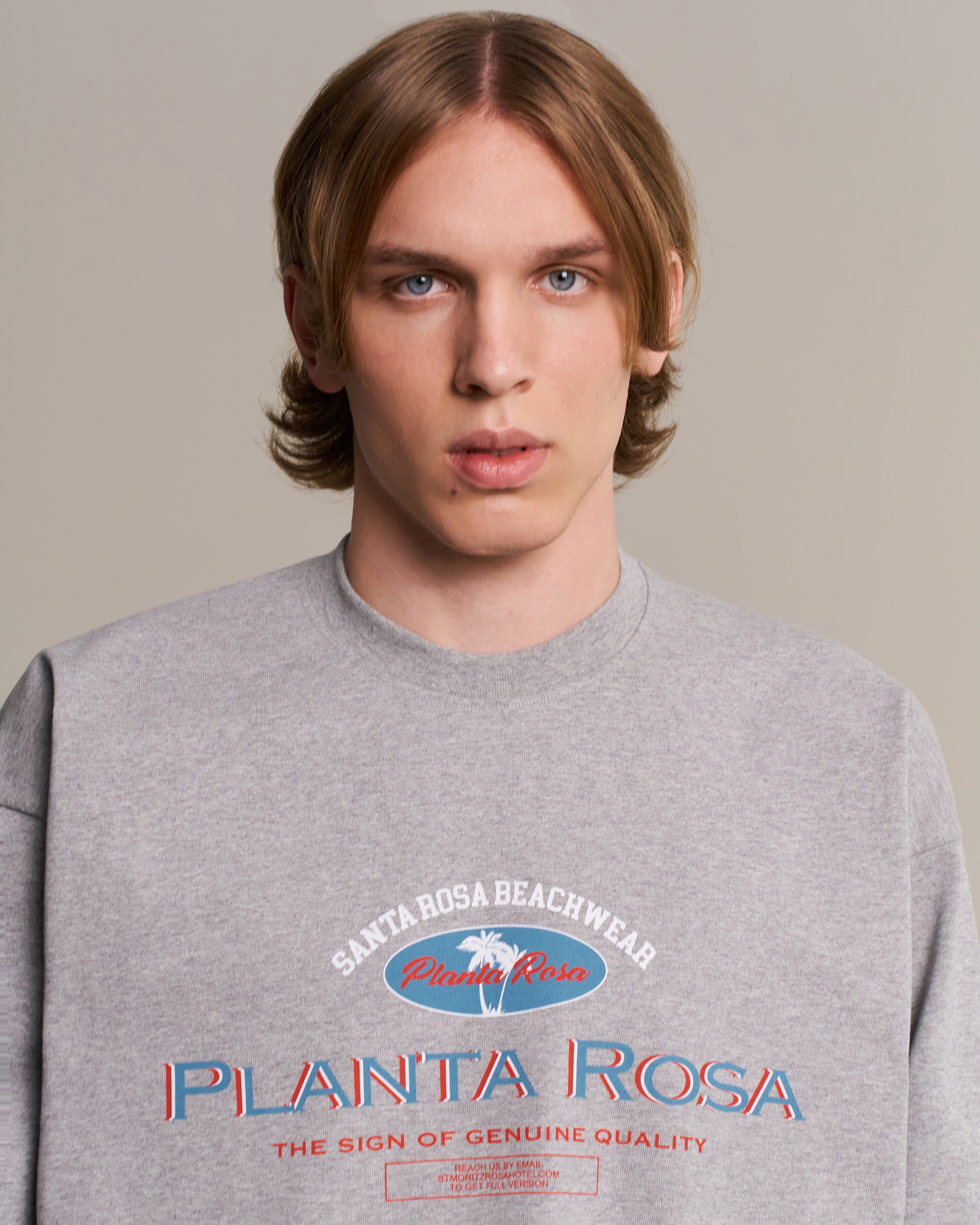 MINIPALM-WHITE LONG SLEEVE