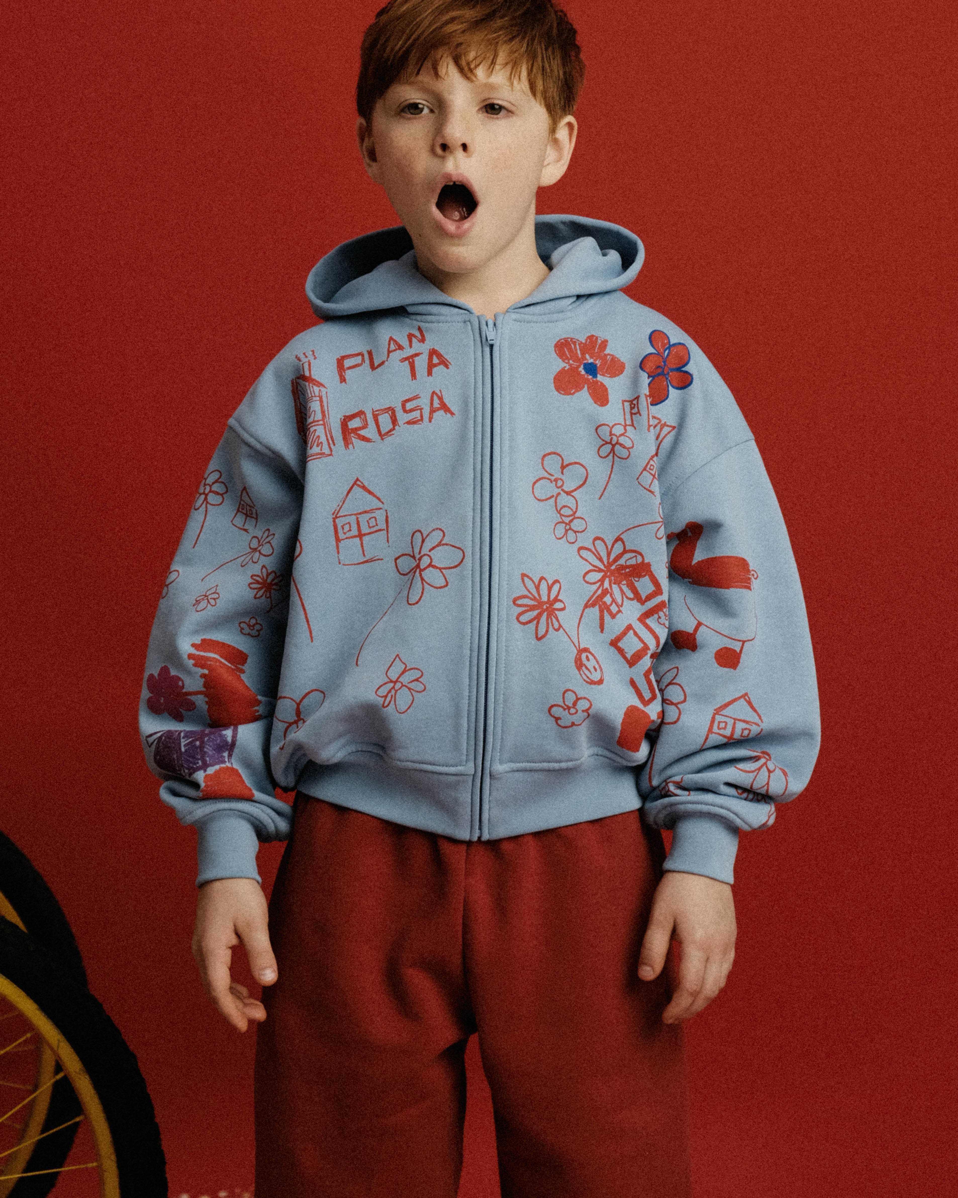 KIDS HOUSE ZIP HOODIE 