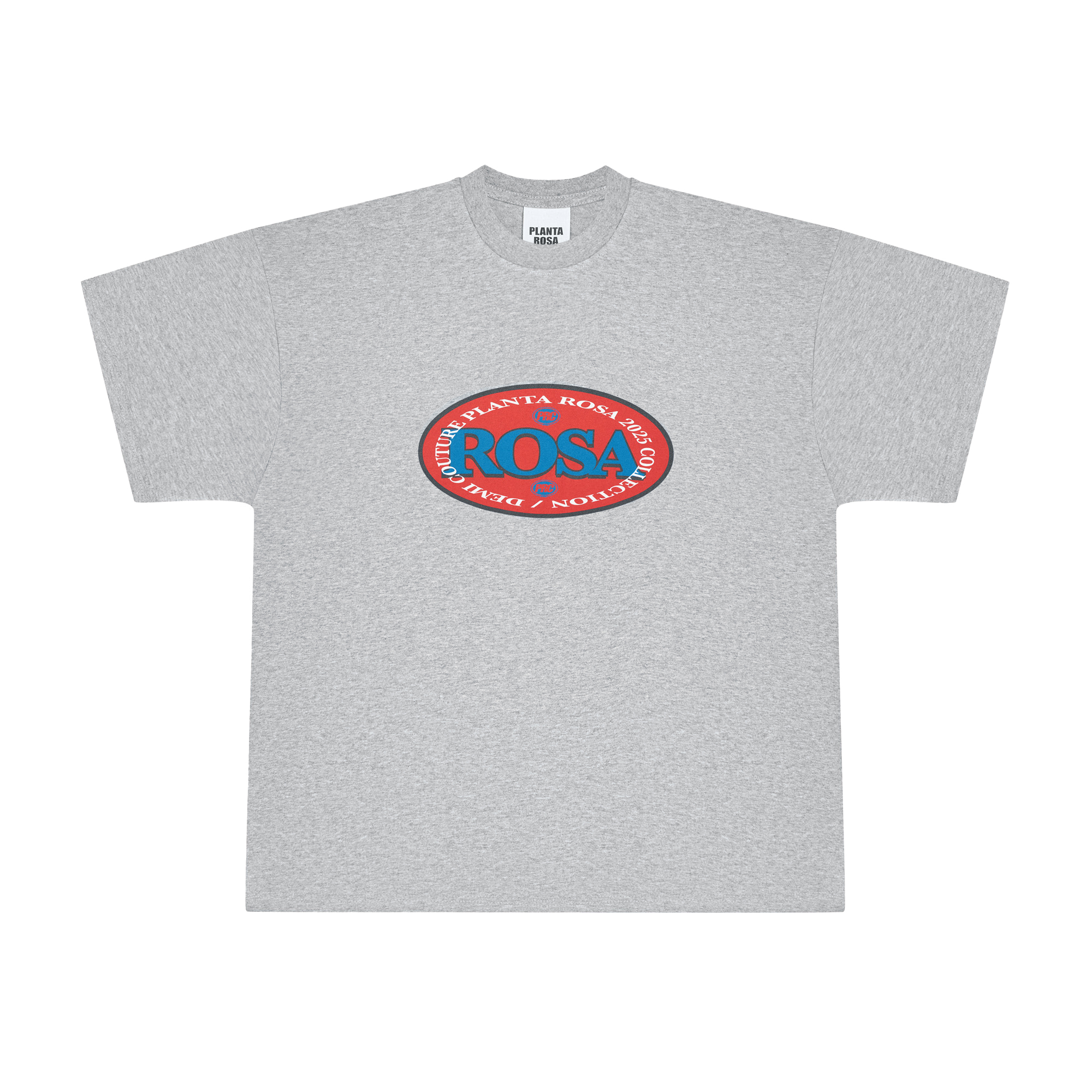 ROSA RED T-SHIRT 300-GREY VELVET