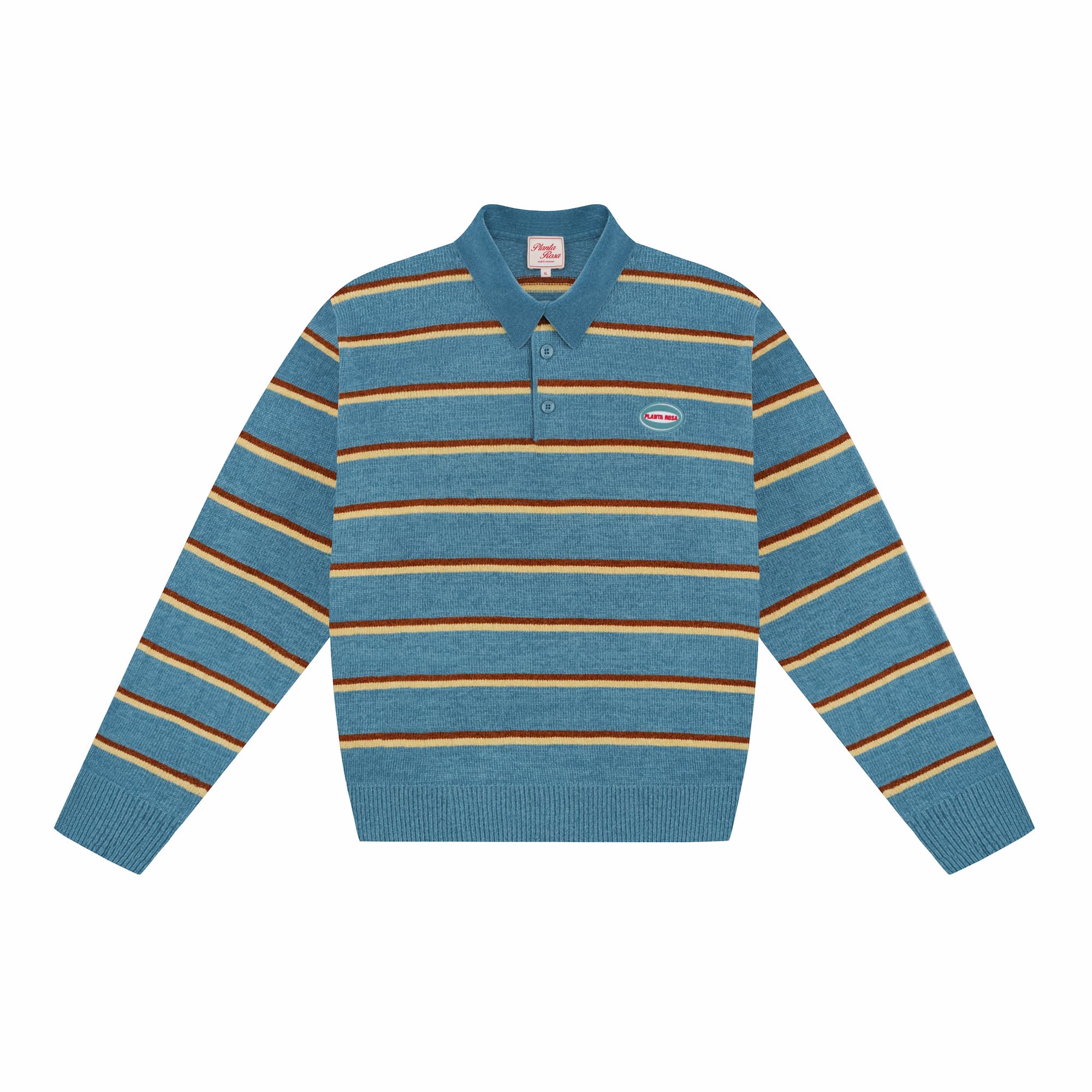POLO KNITWEAR - BLUE VANILLA
