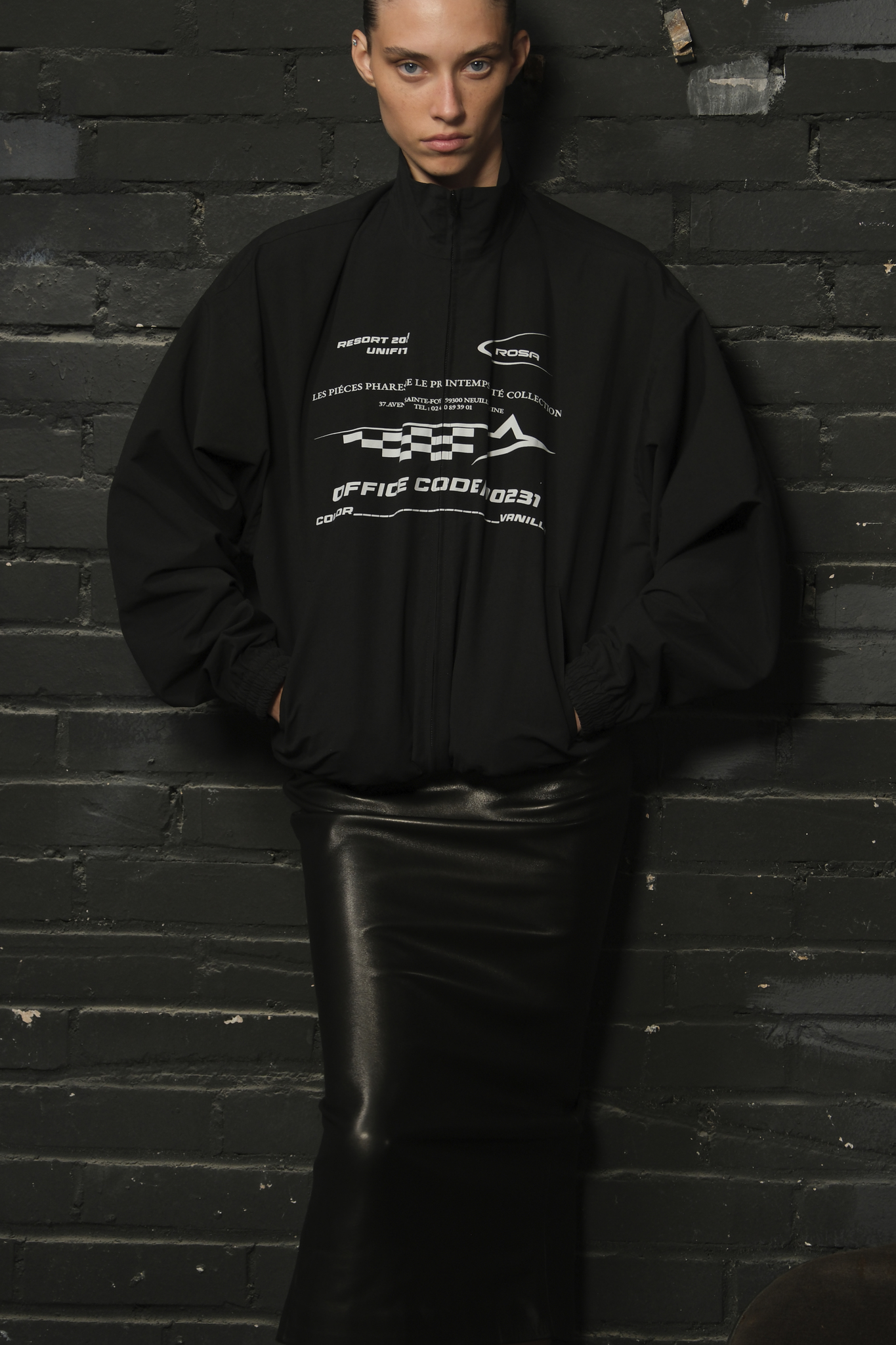 OFFICE TRACK JACKET PUFFER