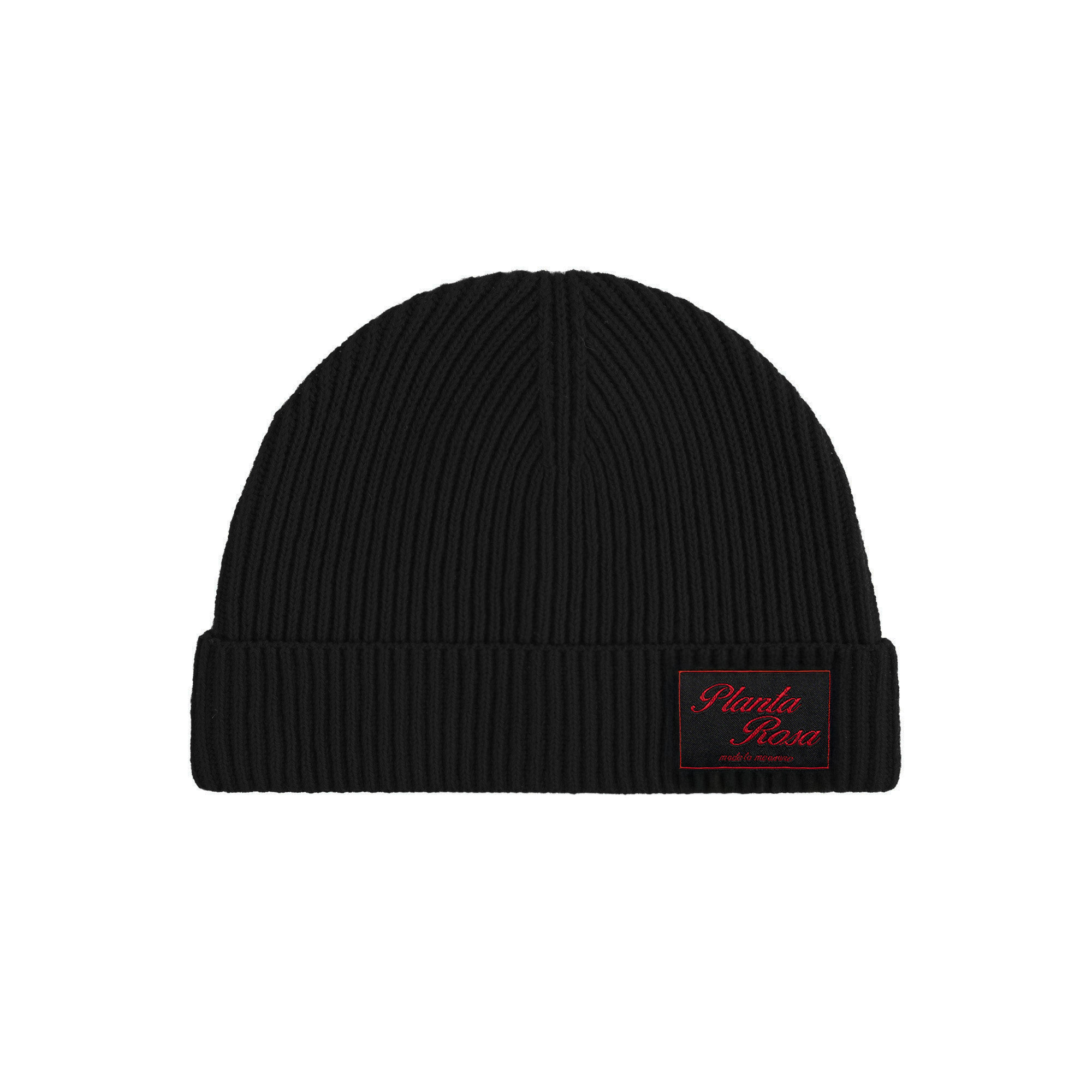 KNITTED HAT - BLACK 