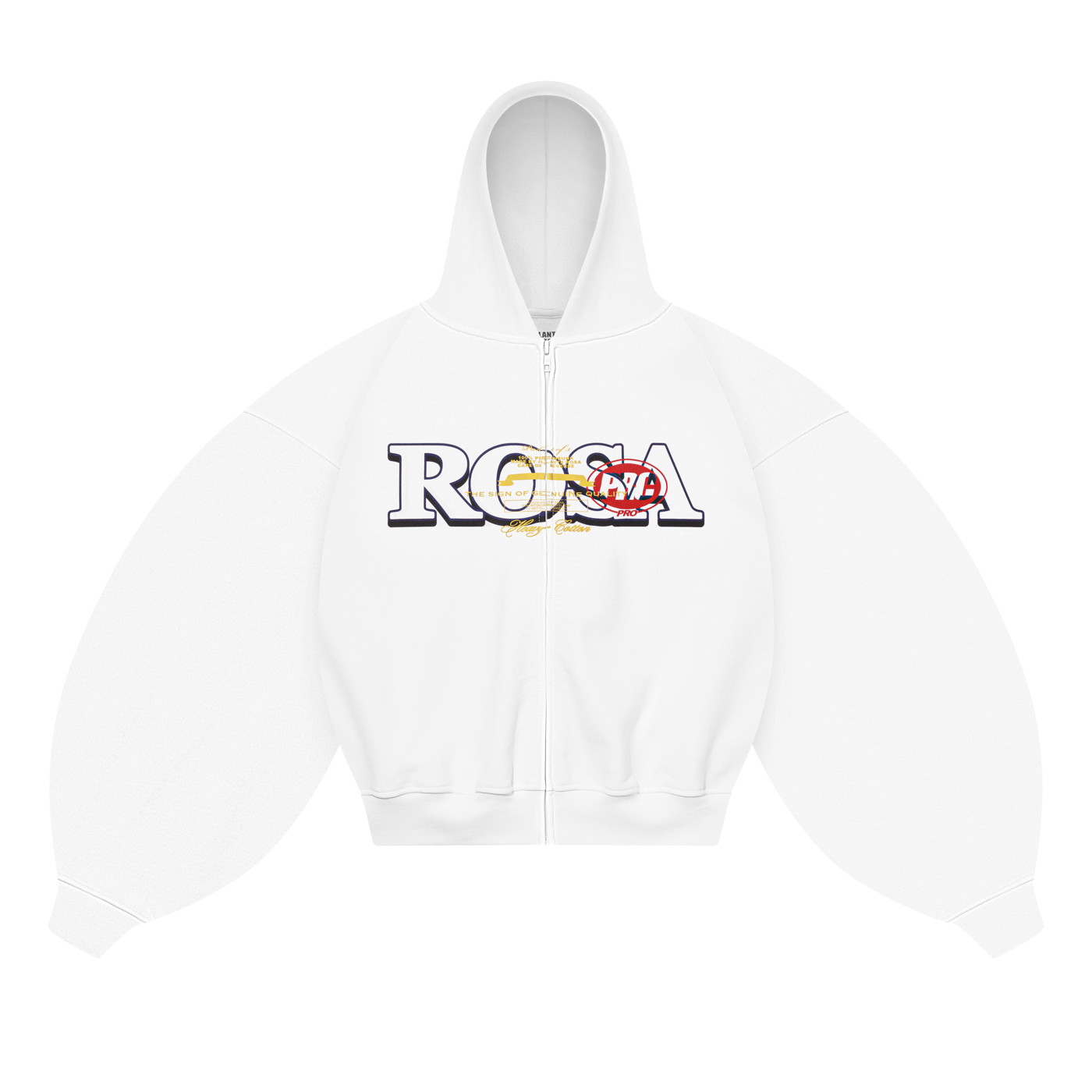 NASCAR ZIP HOODIE 470-VANILLA VELVET