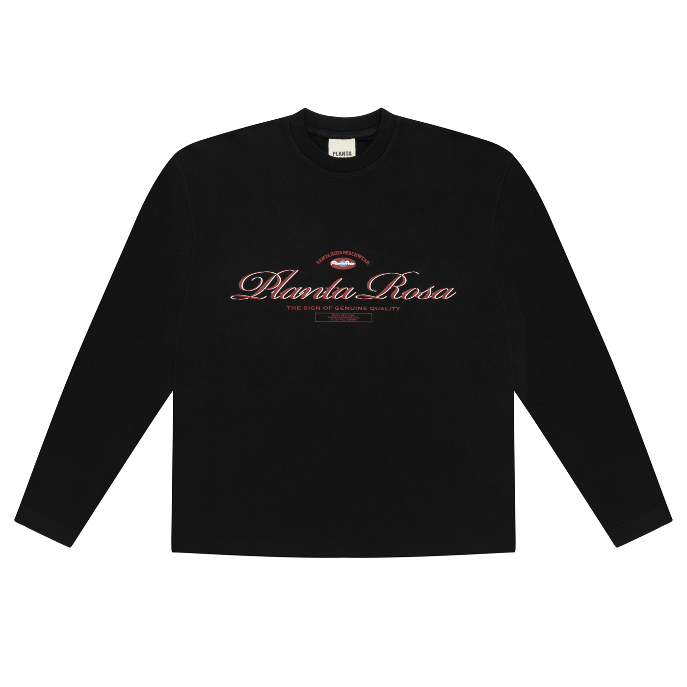 BEACHWEAR-PLANTA LONG SLEEVE 220-BLACK