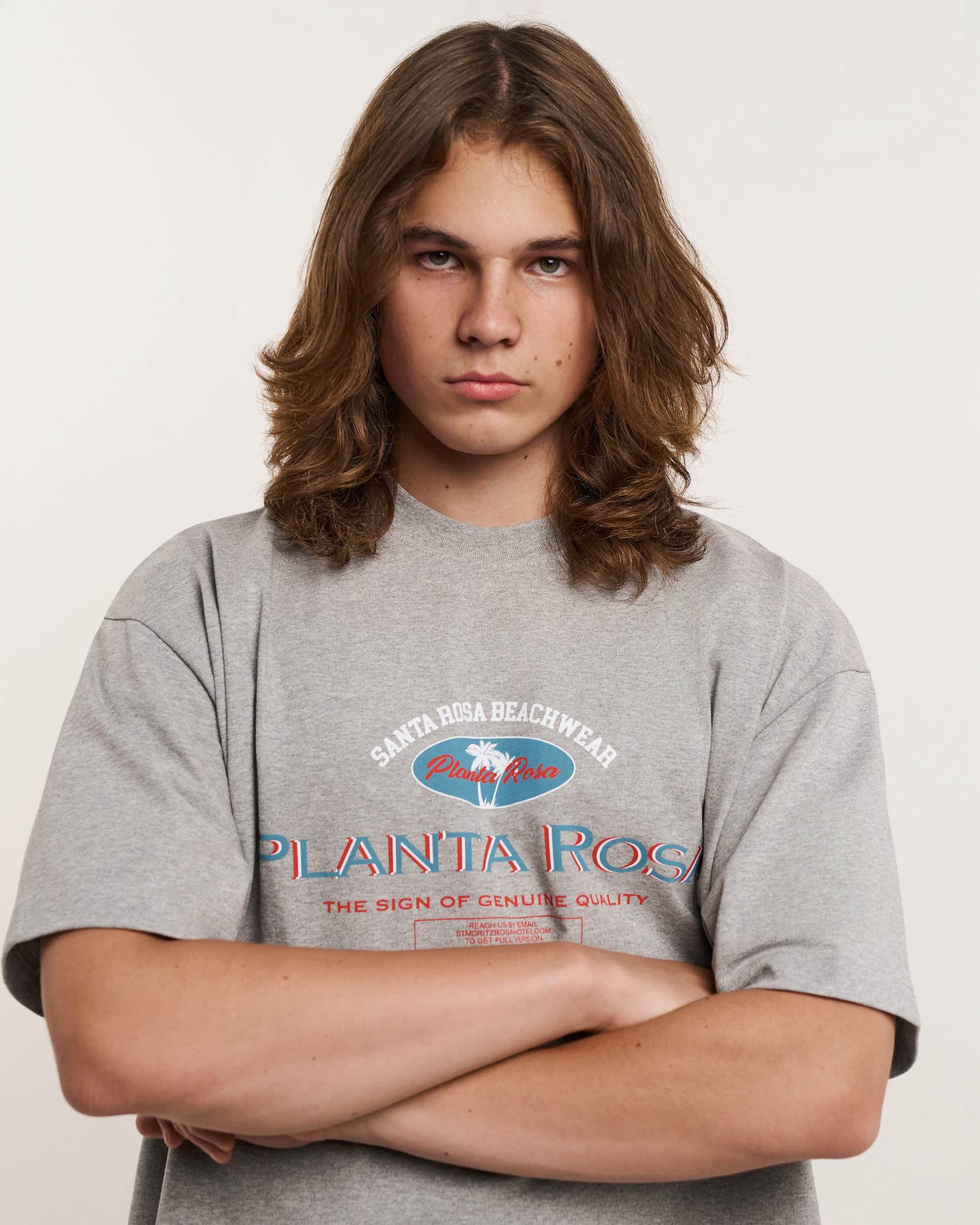 MINIPALM-WHITE T-SHIRT 