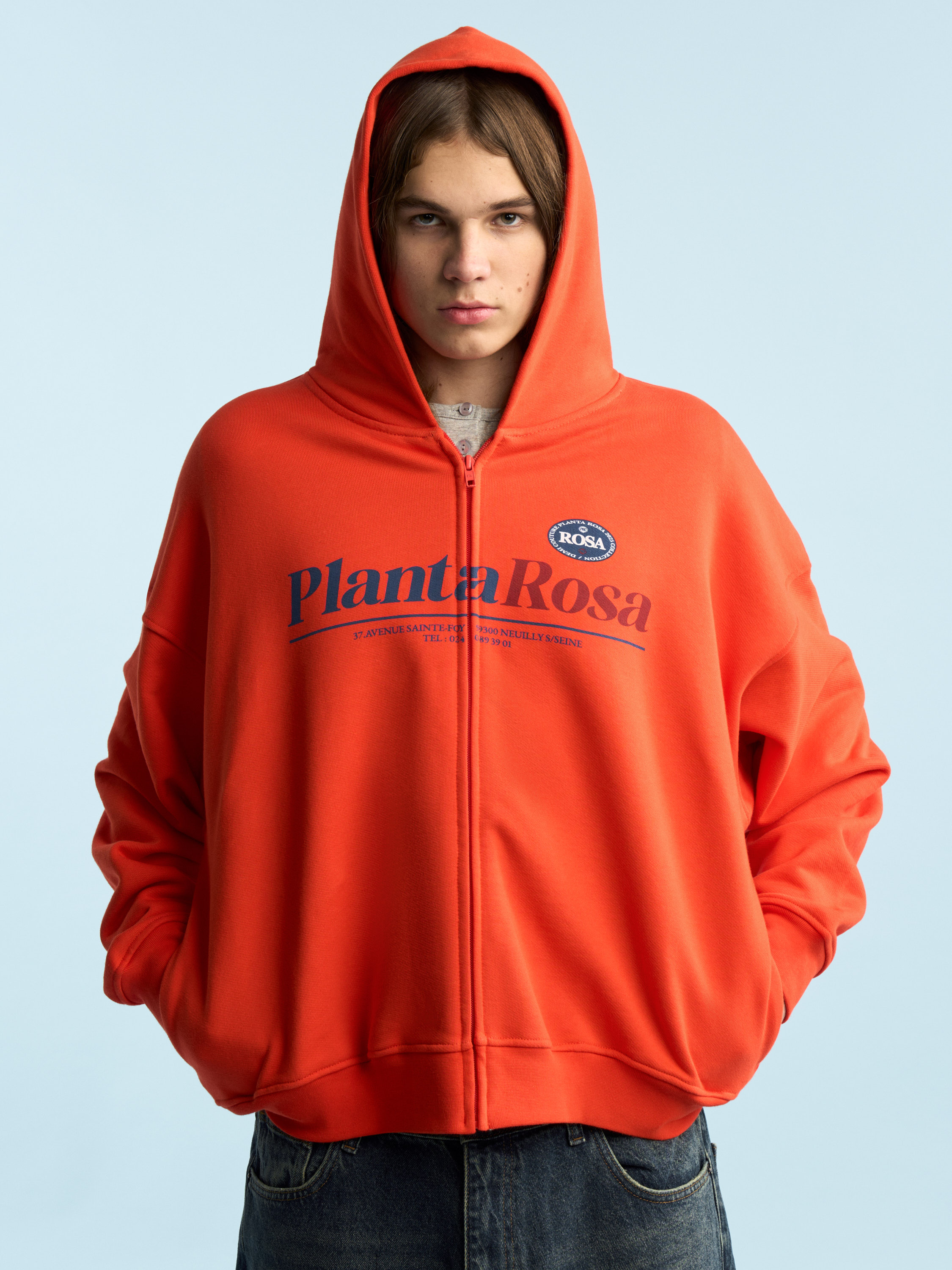 BRIGHTNESS ZIP HOODIE