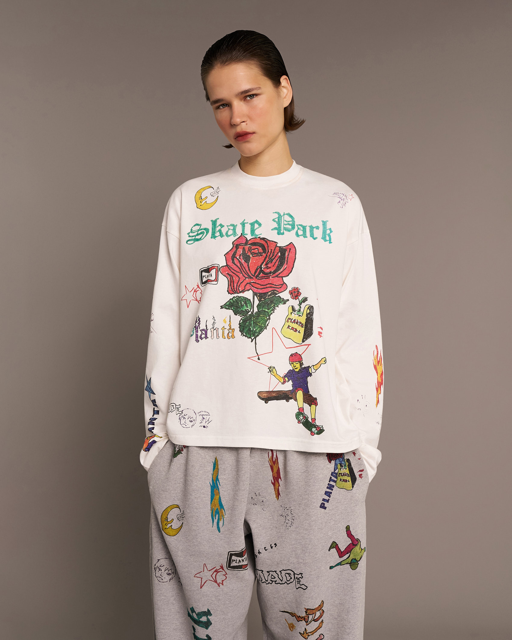 SKATER-ROSA LONG SLEEVE