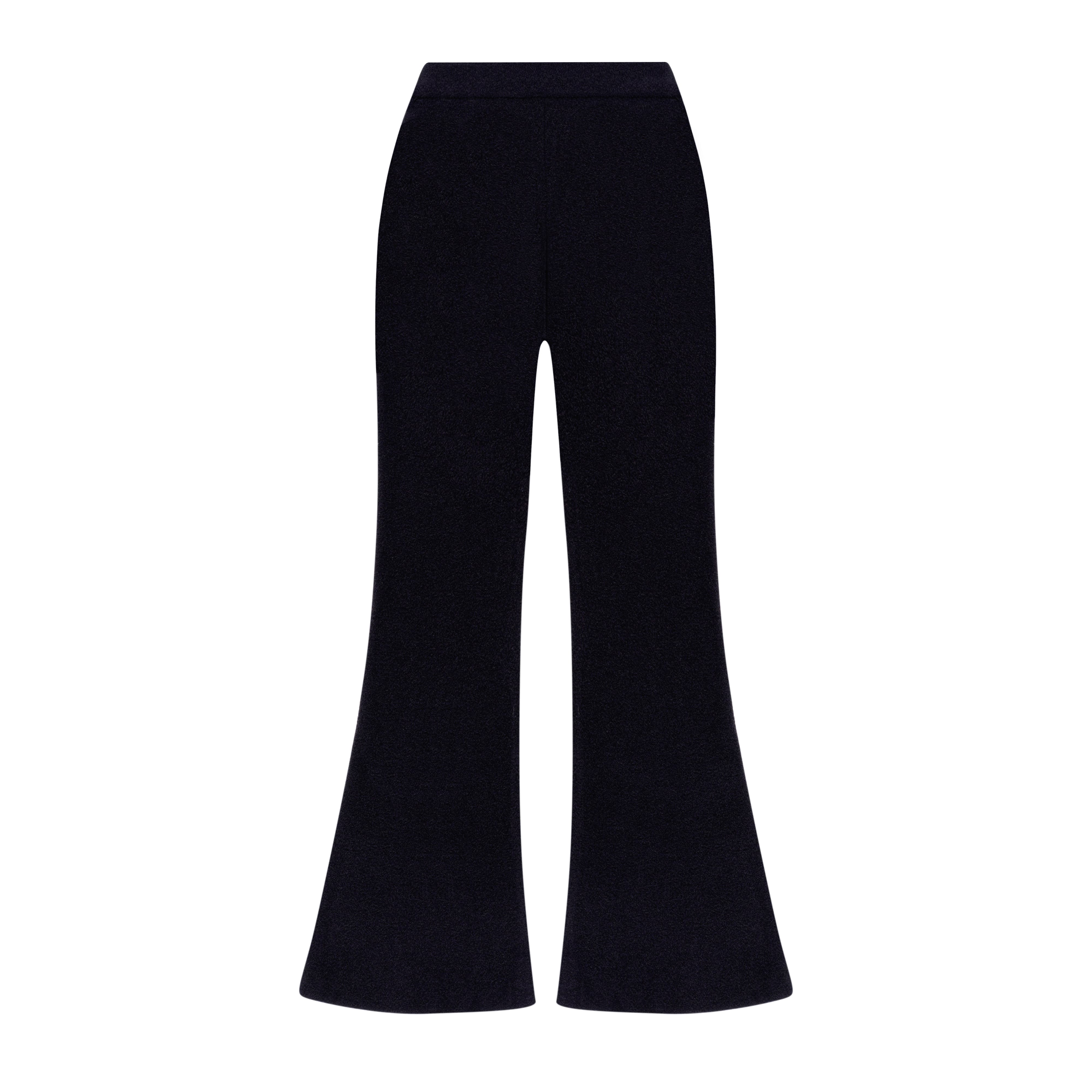 PANTS KNITWEAR - BLACK