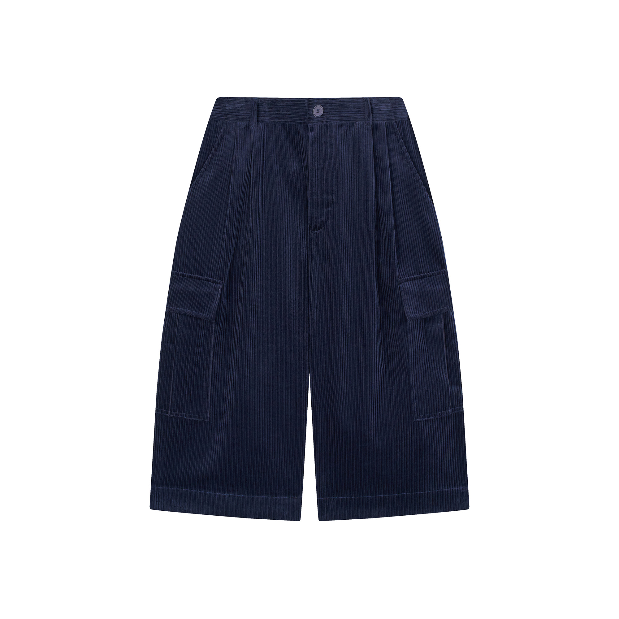 CULOTTES  - 320 NAVY VELVET