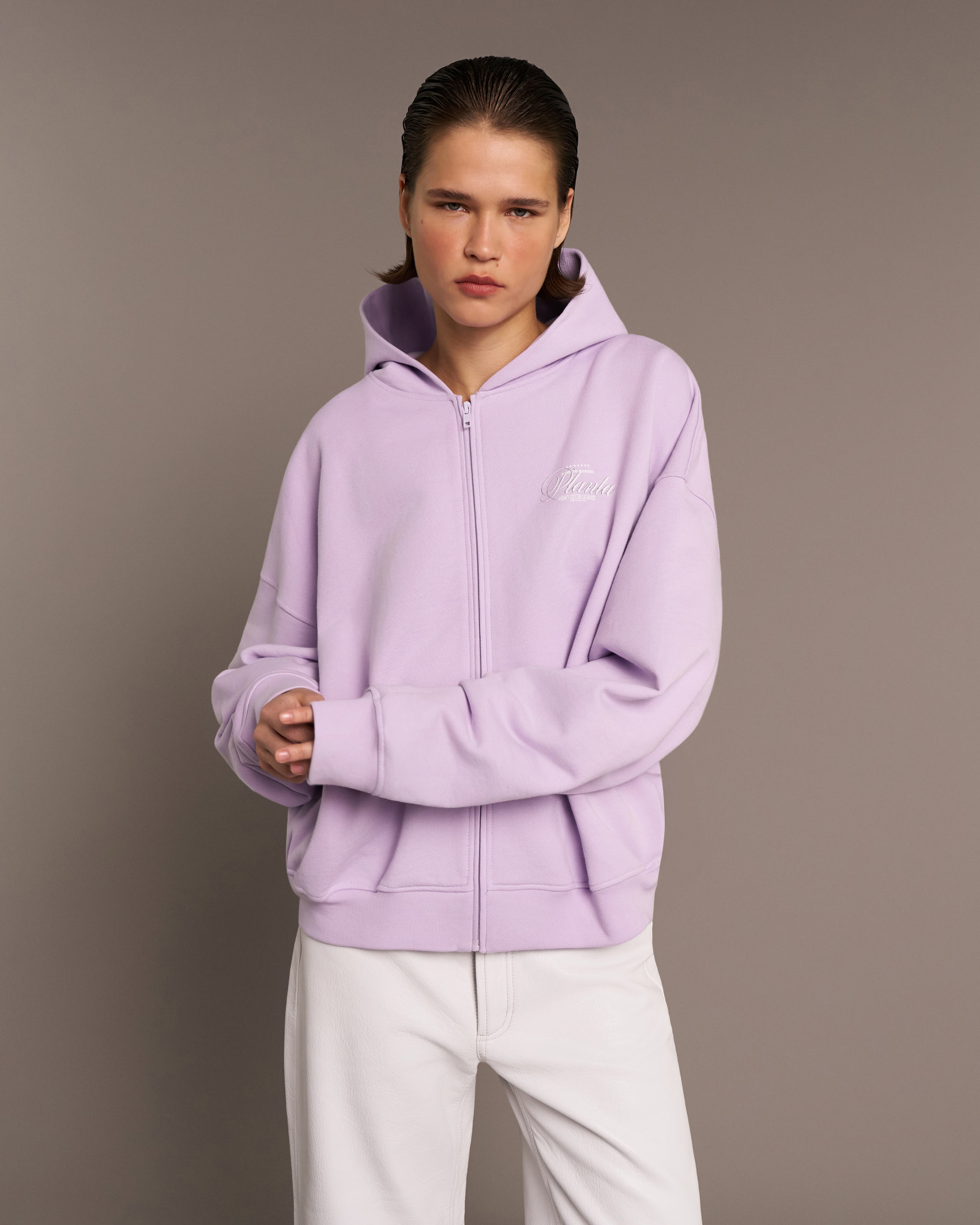 ZIP HOODIE 400 ORCHID