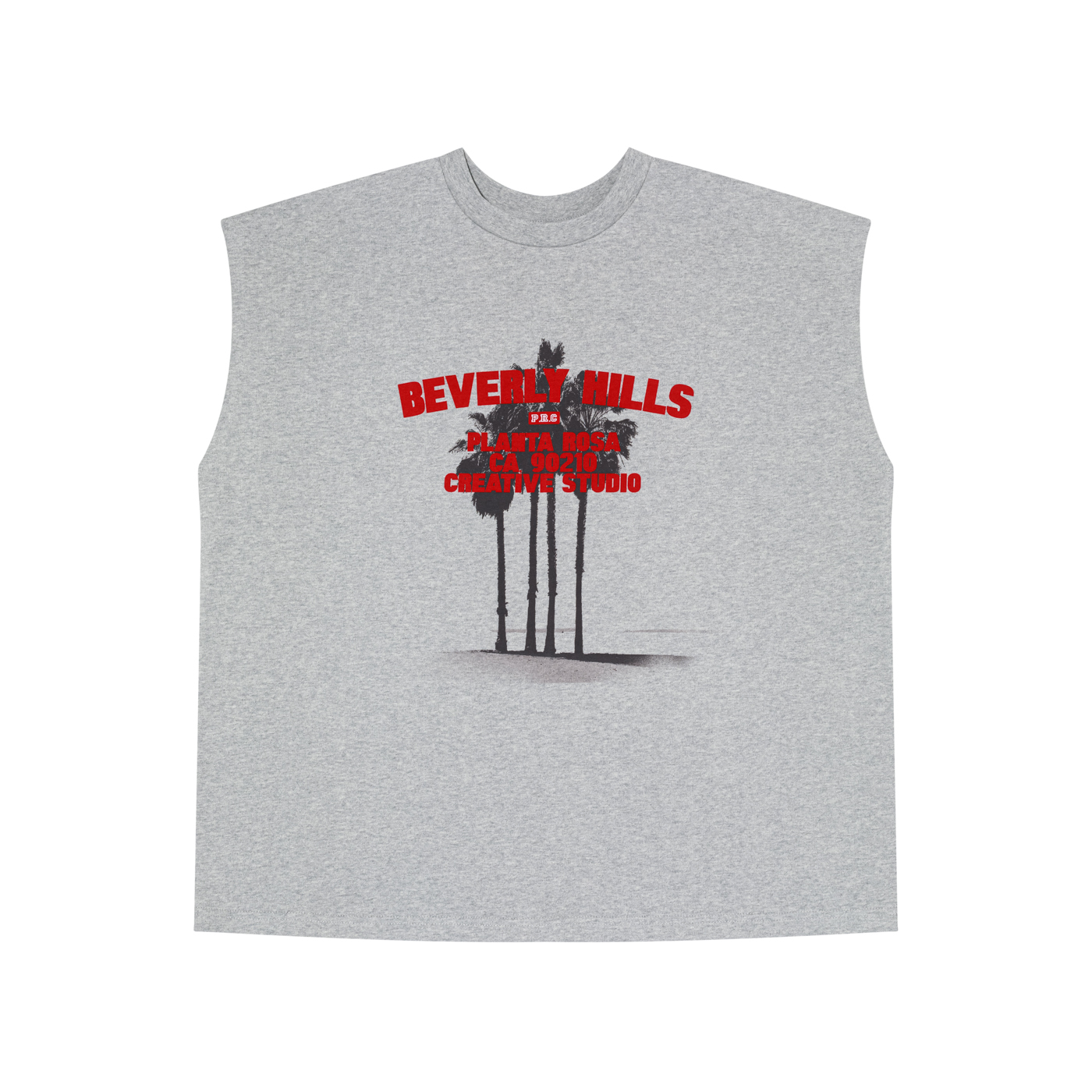 BEVERLY-GROVE T-SHIRT 350-GREY VELVET