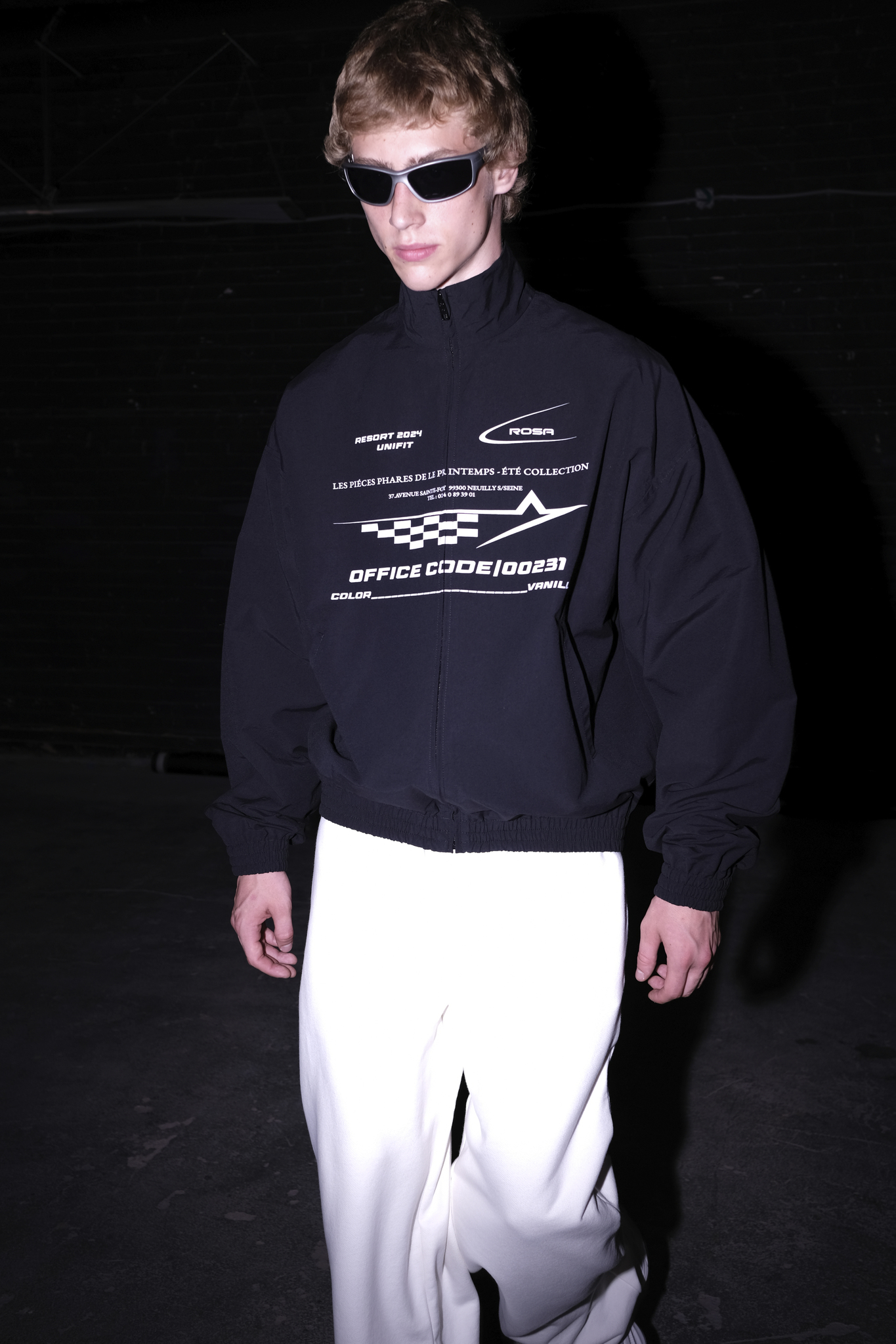 OFFICE TRACK JACKET PUFFER