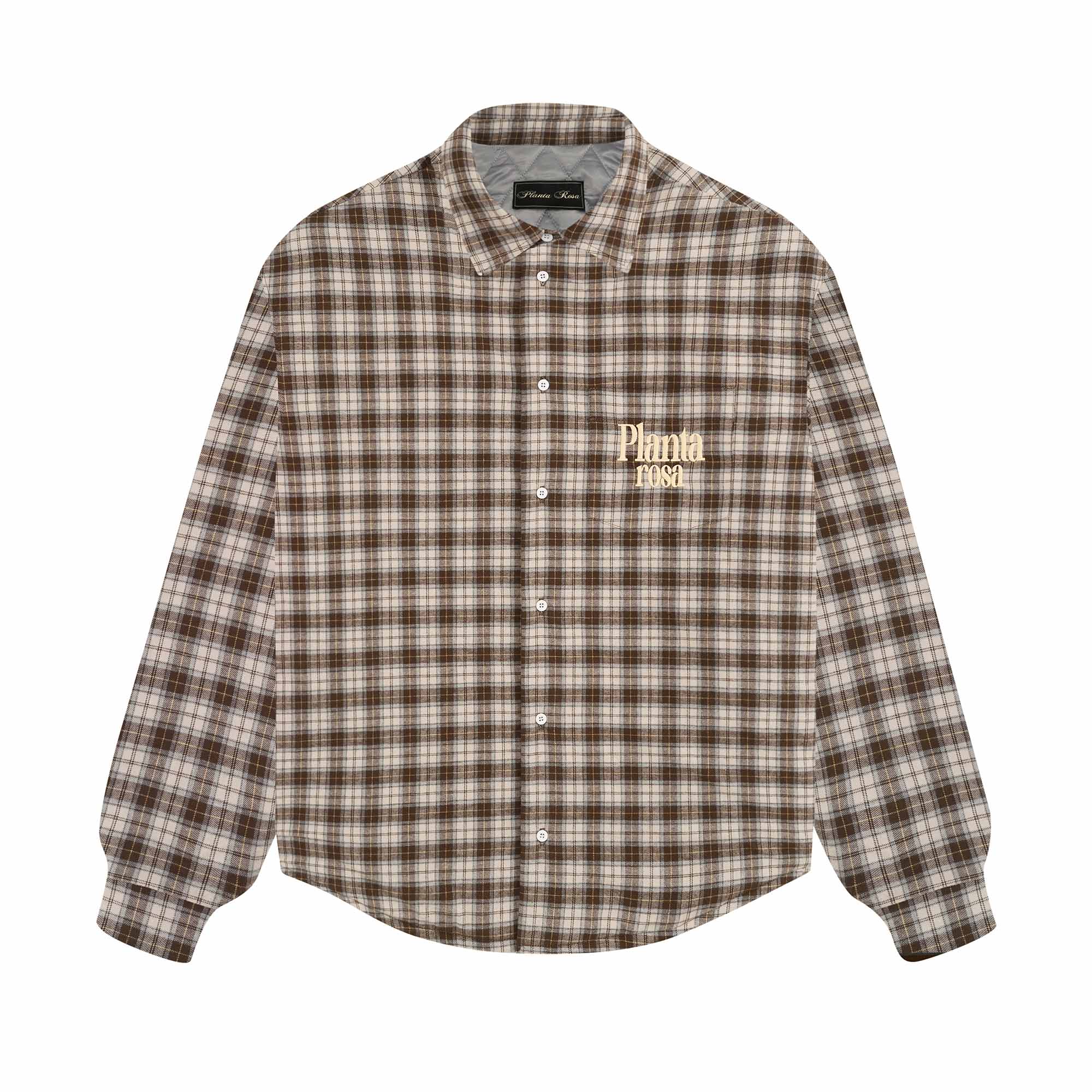 TATTERSALL SHIRT CARAMEL