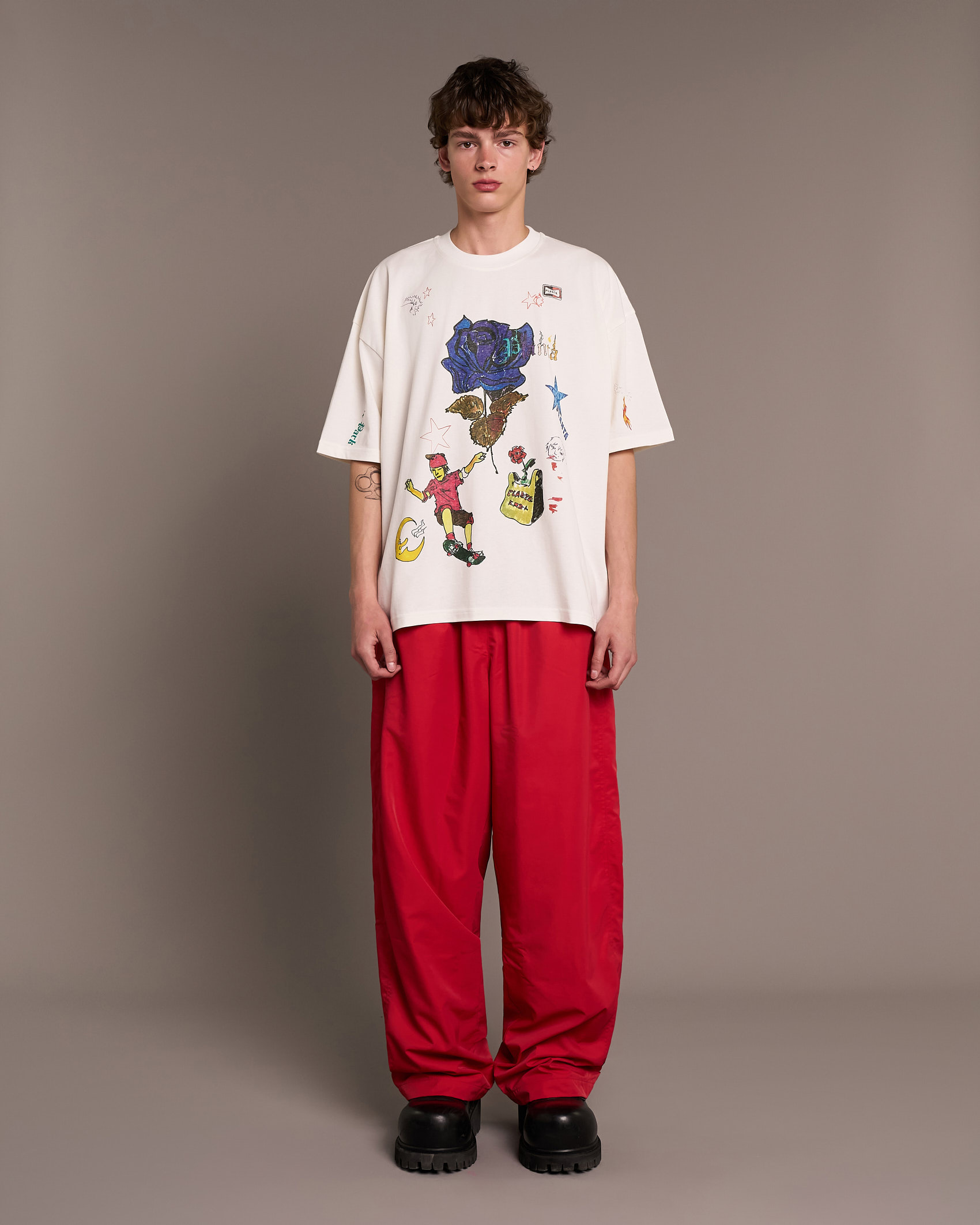 SKATEBLUE-ROSE T-SHIRT