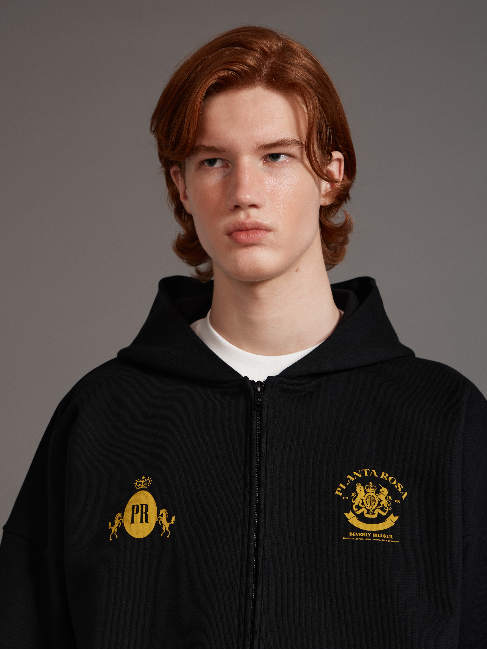 BLAZON ZIP HOODIE